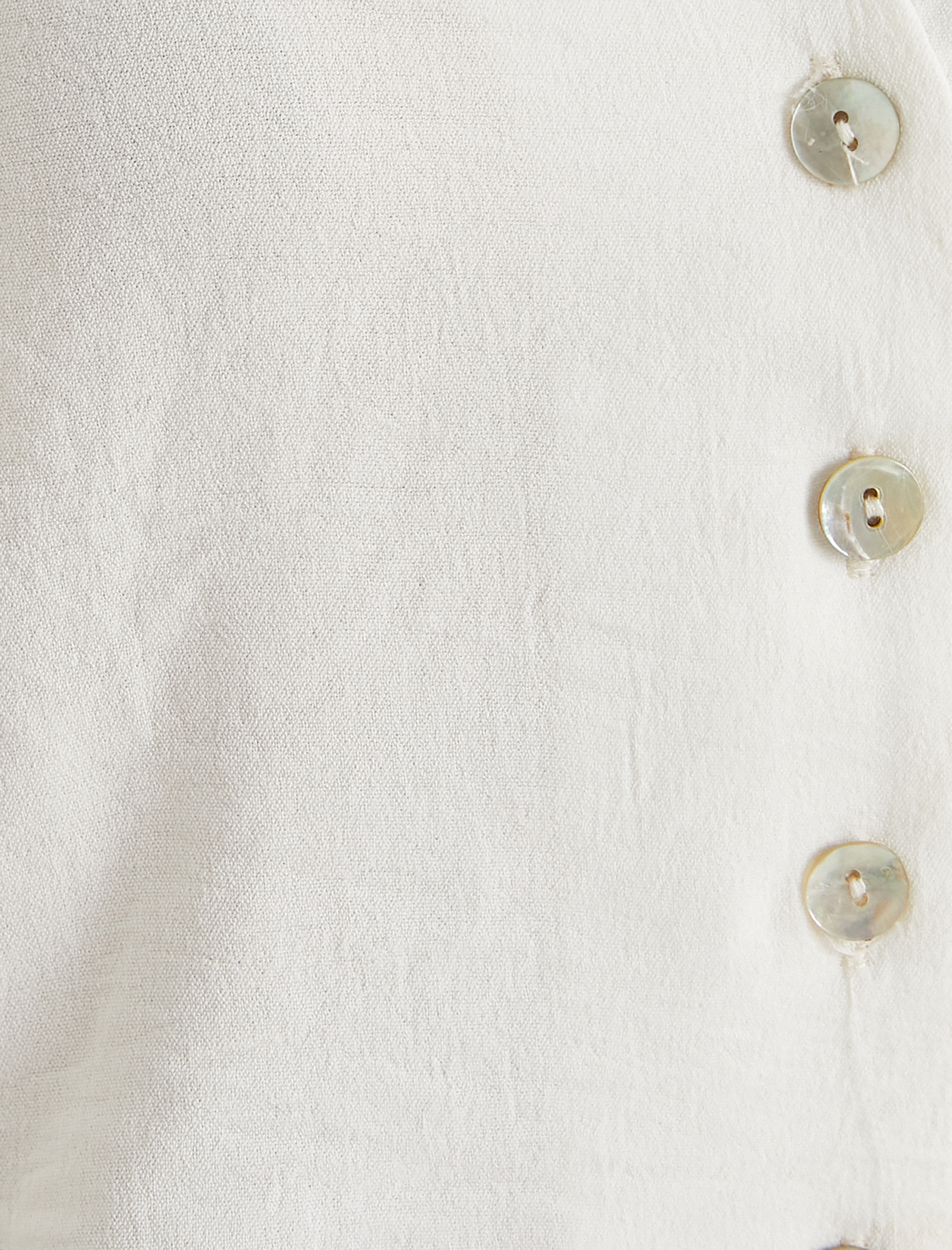   Crop Gömlek Kısa Kollu Düğmeli V Yaka