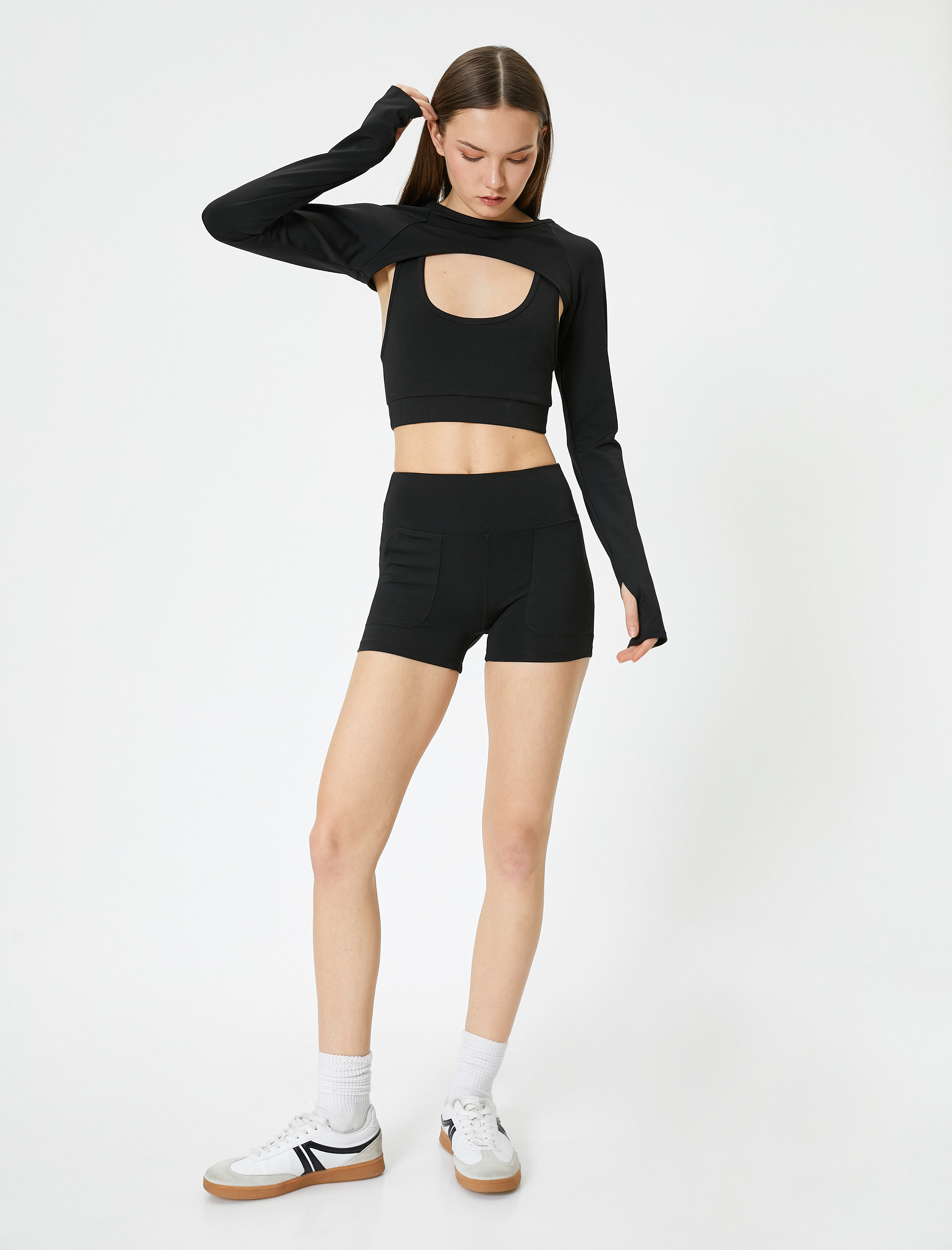   Cepli Ekstra Mini Spor Şort