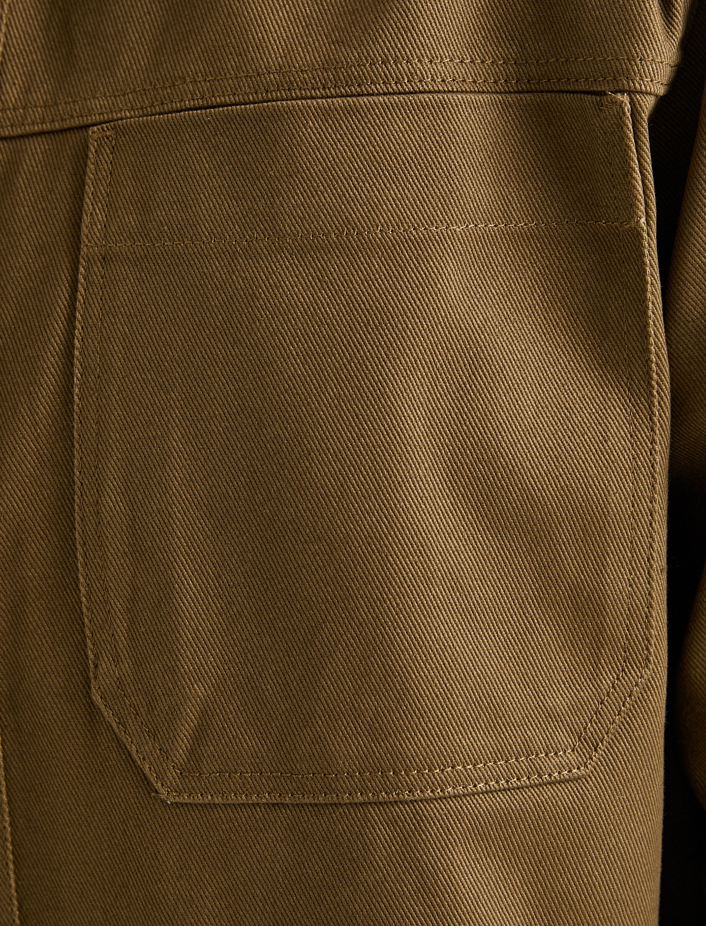   Gömlek Ceket Cep Detaylı Çıtçıt Düğmeli Klasik Yaka Regular Fit