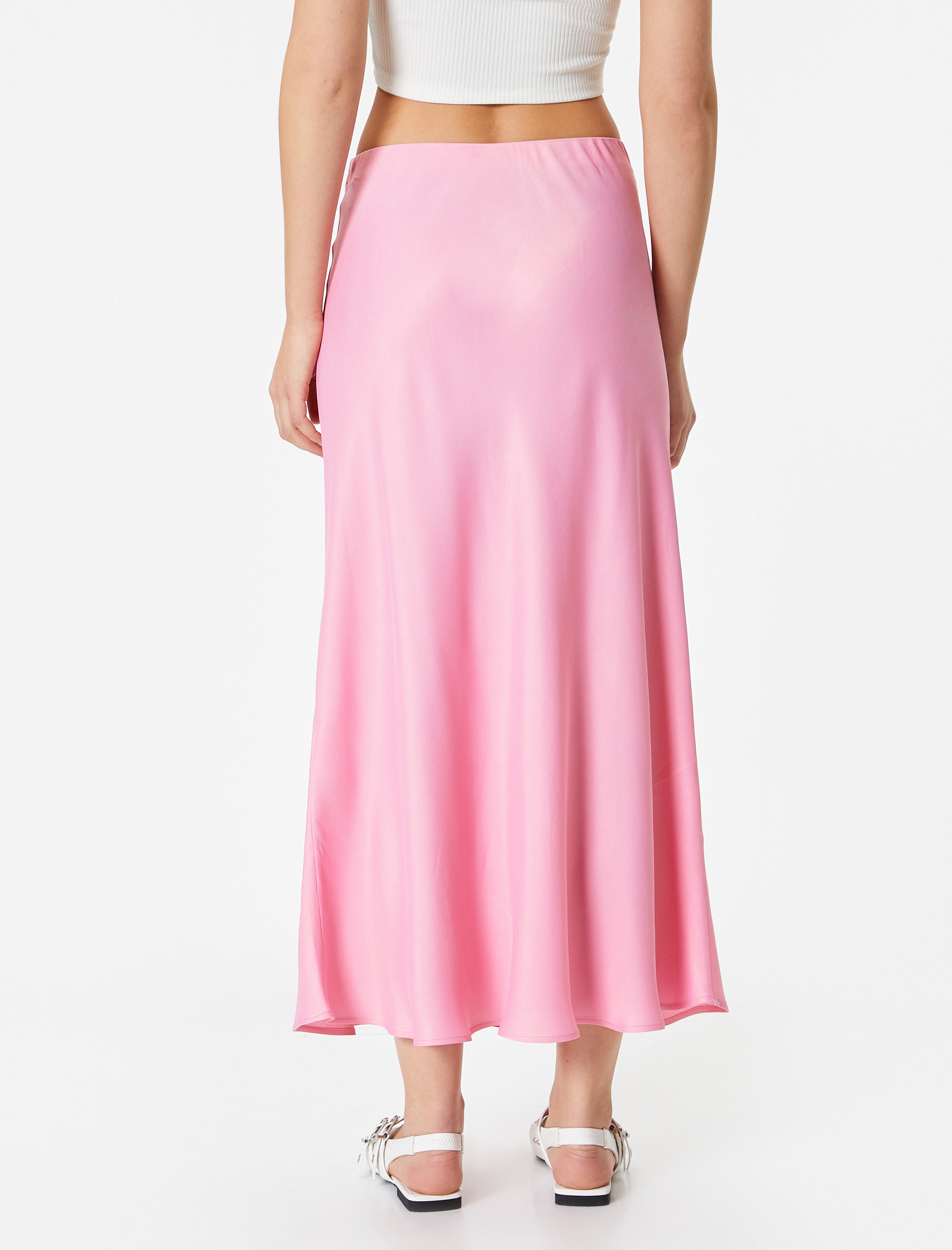   Viskon Midi Etek Normal Bel