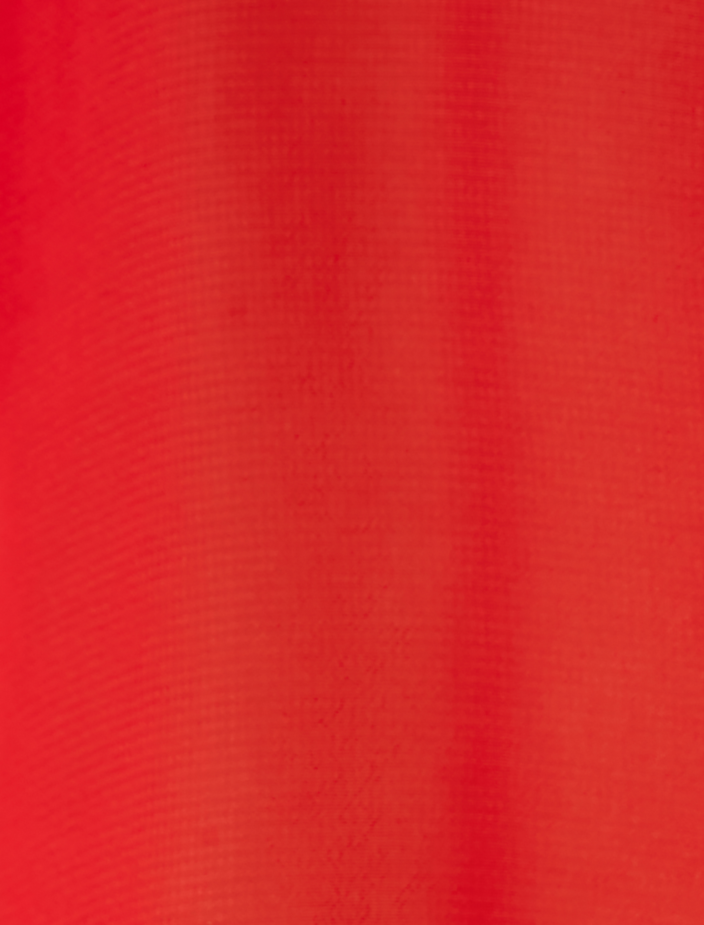 Şifon Gömlek Fırfırlı Bağlamalı Uzun Kollu V Yaka