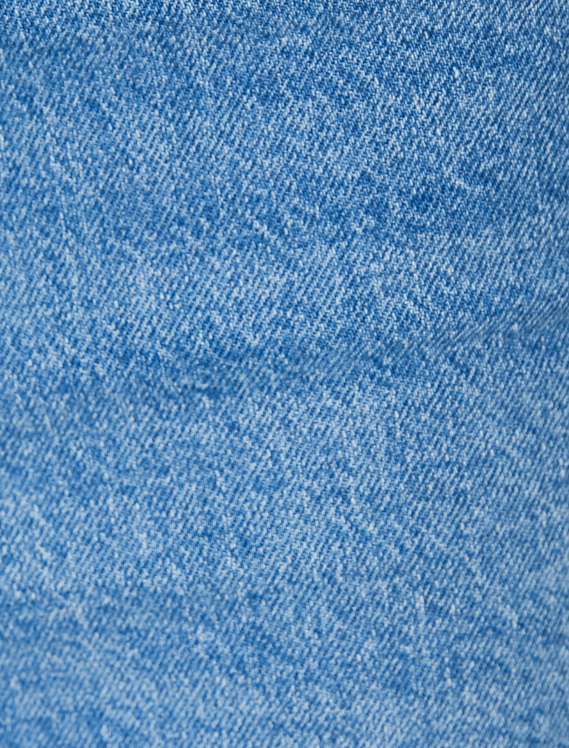   Kısa İspanyol Paça Kot Pantolon  - Crop Kick Flare Jeans