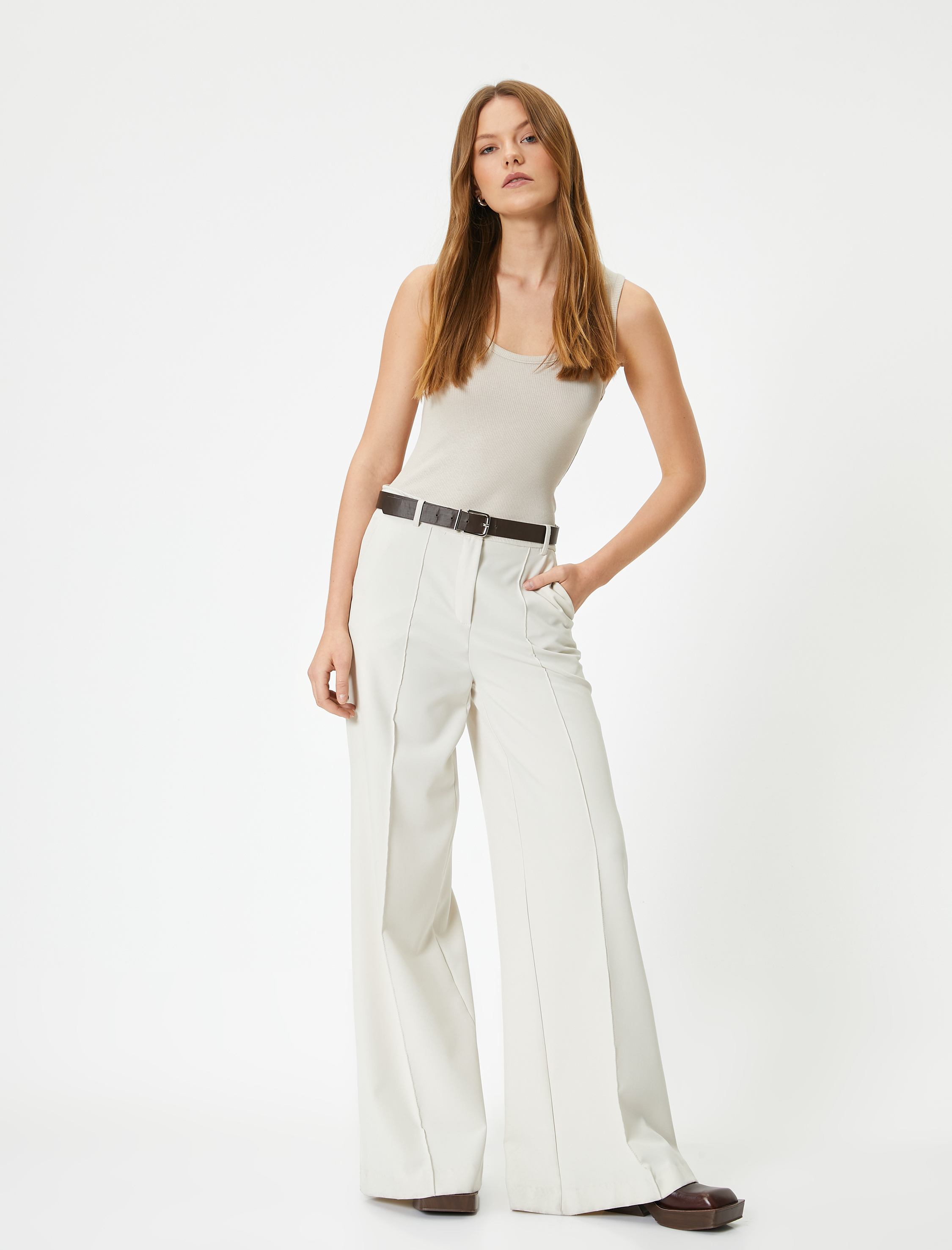 Fitilli Atlet U Yaka Askılı