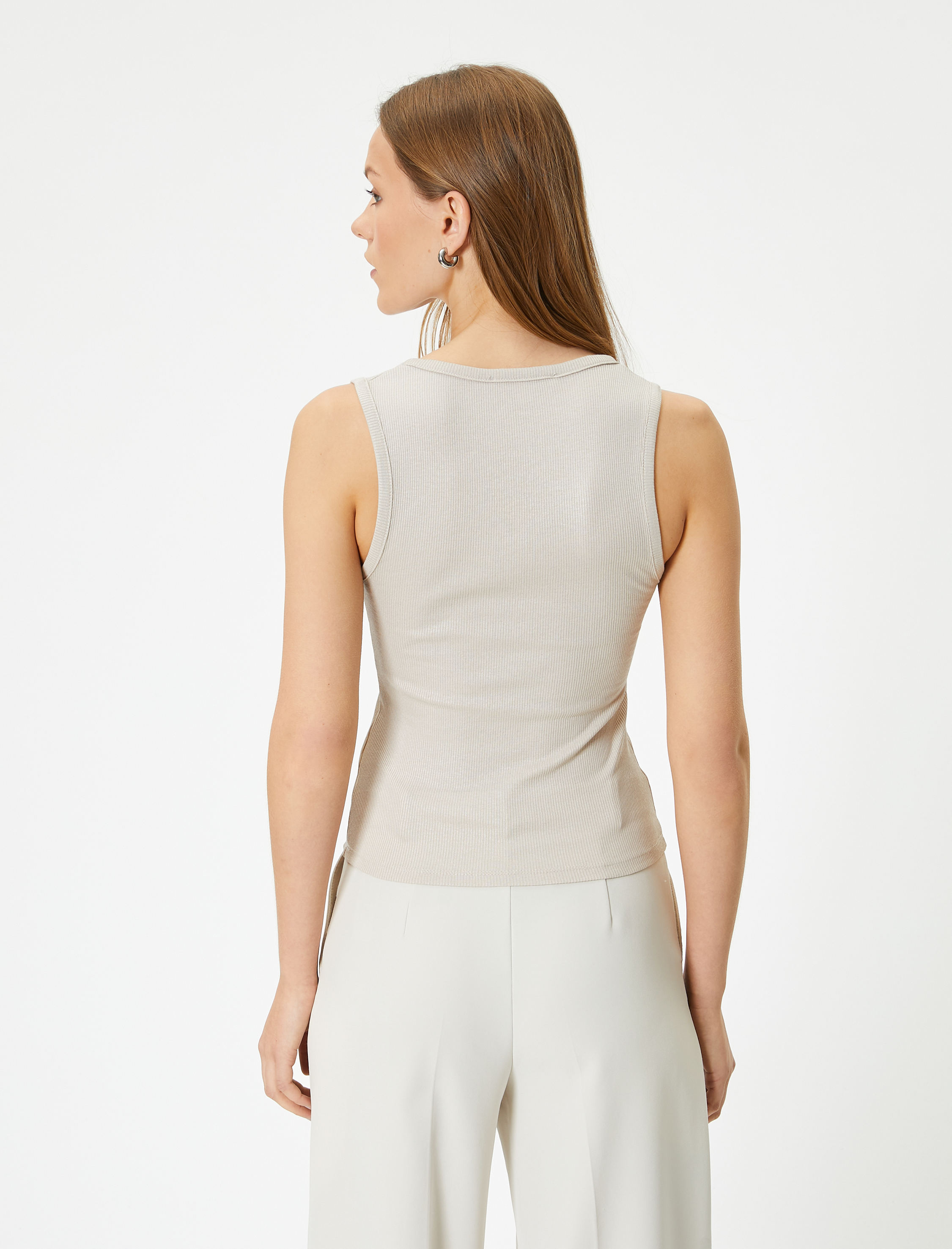 Fitilli Atlet U Yaka Askılı