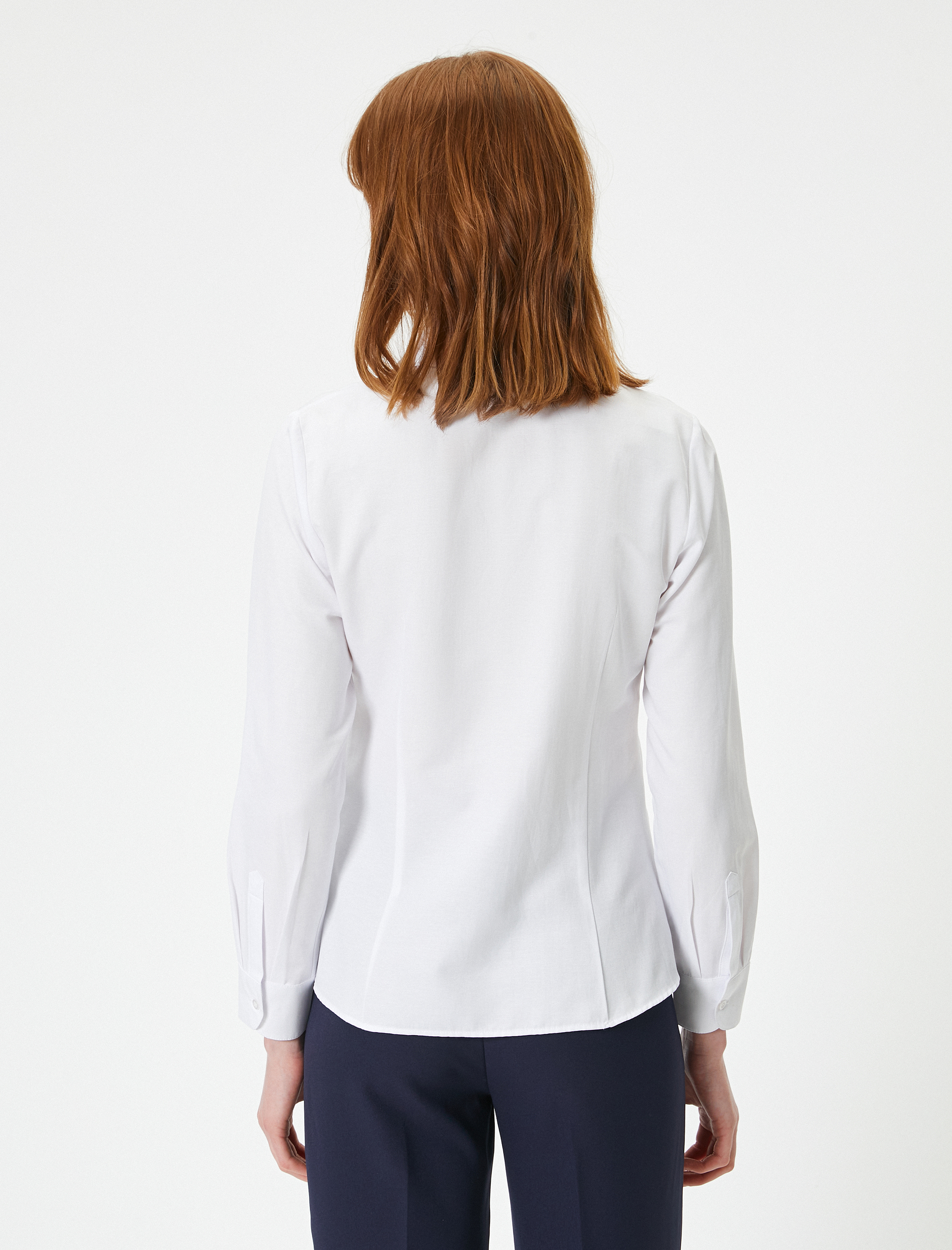   Klasik Gömlek Uzun Kollu Düğmeli Standart Kesim