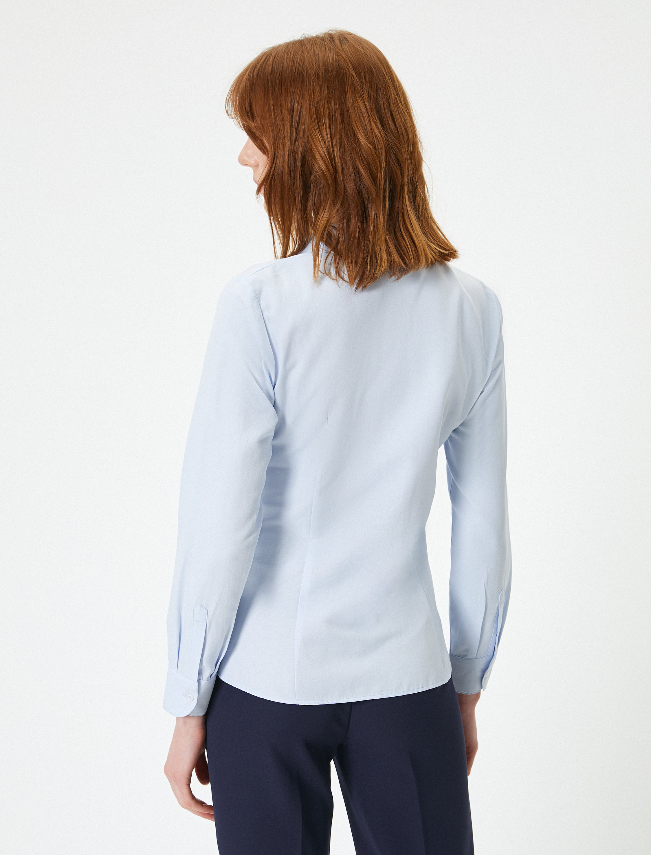   Klasik Gömlek Uzun Kollu Düğmeli Standart Kesim