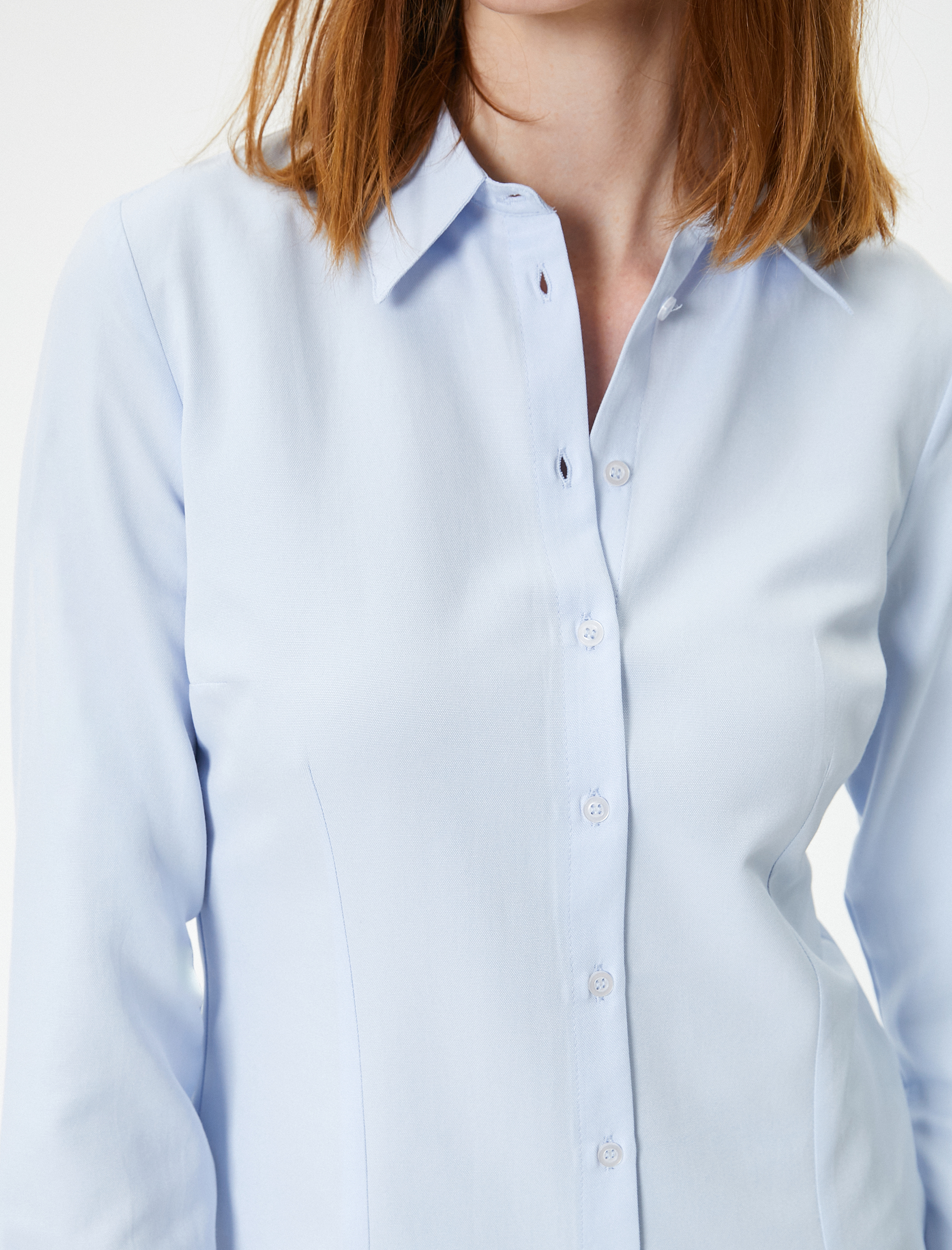   Klasik Gömlek Uzun Kollu Düğmeli Standart Kesim