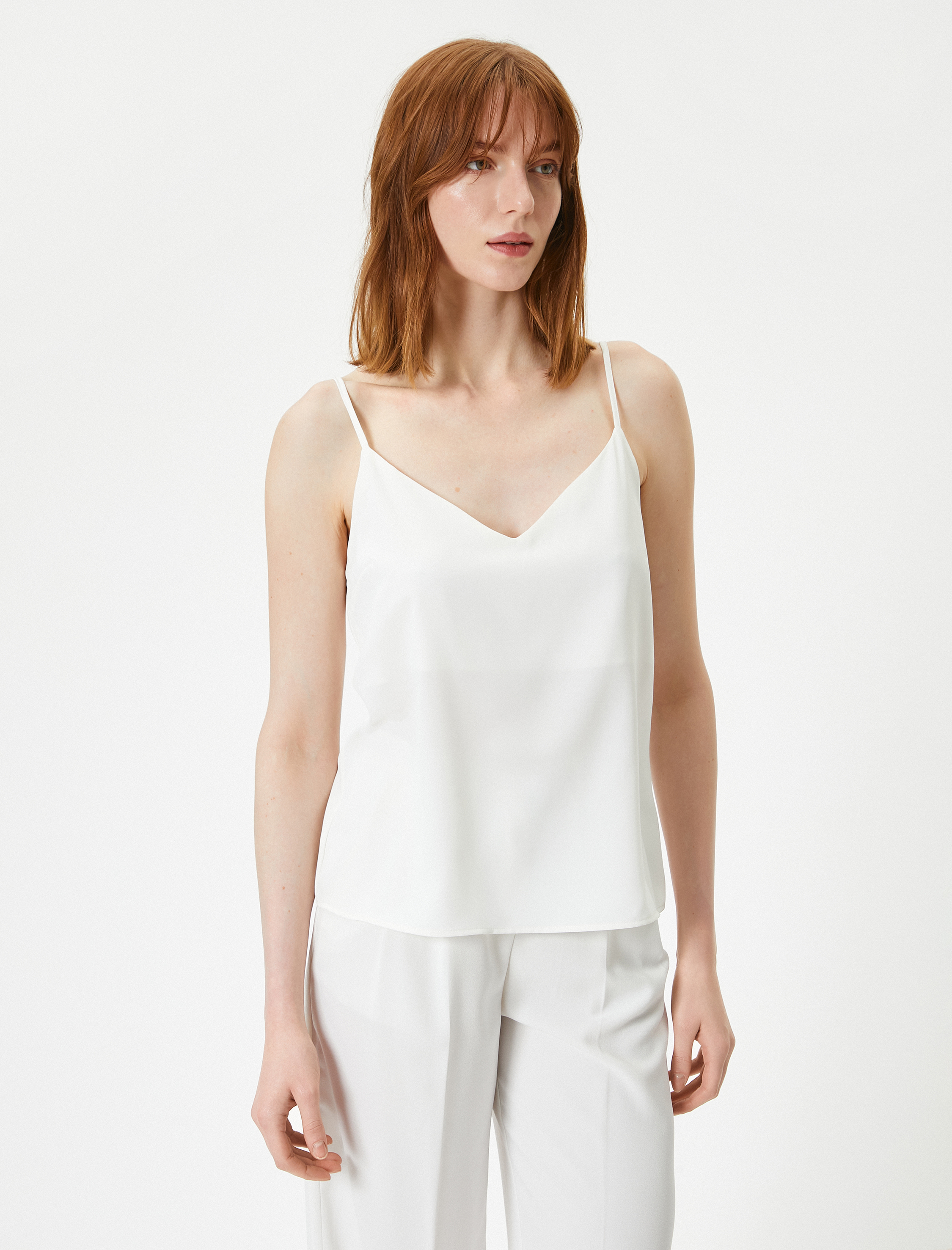   Askılı Atlet V Yaka Basic