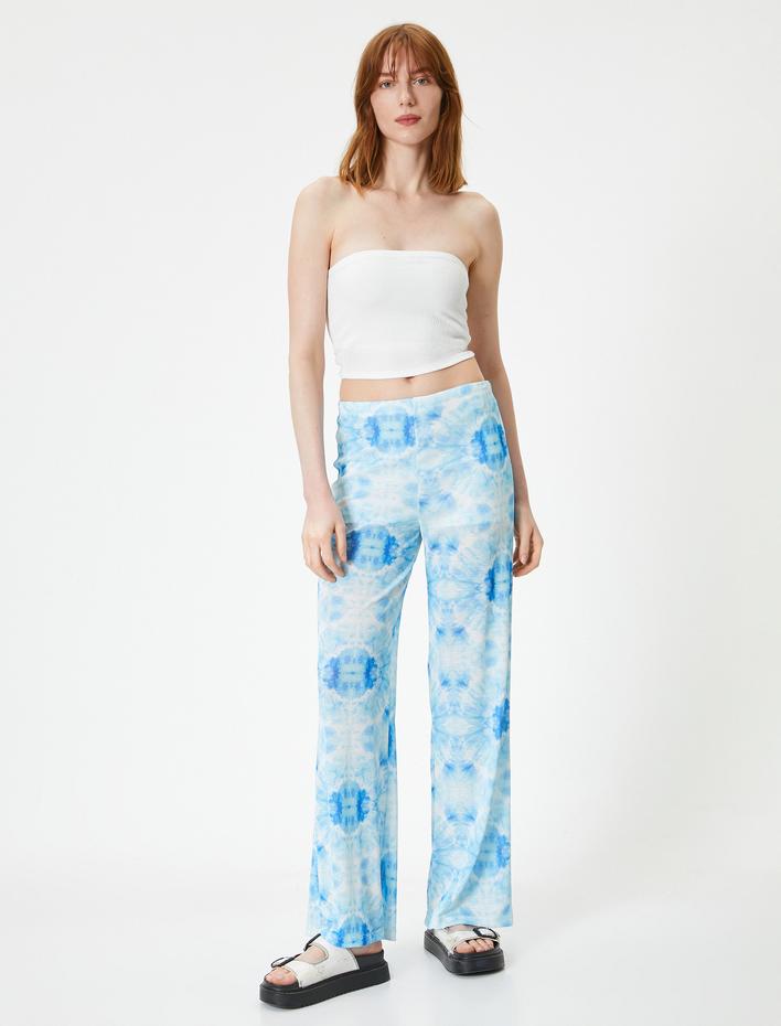  Crop Straplez Üst Dokulu