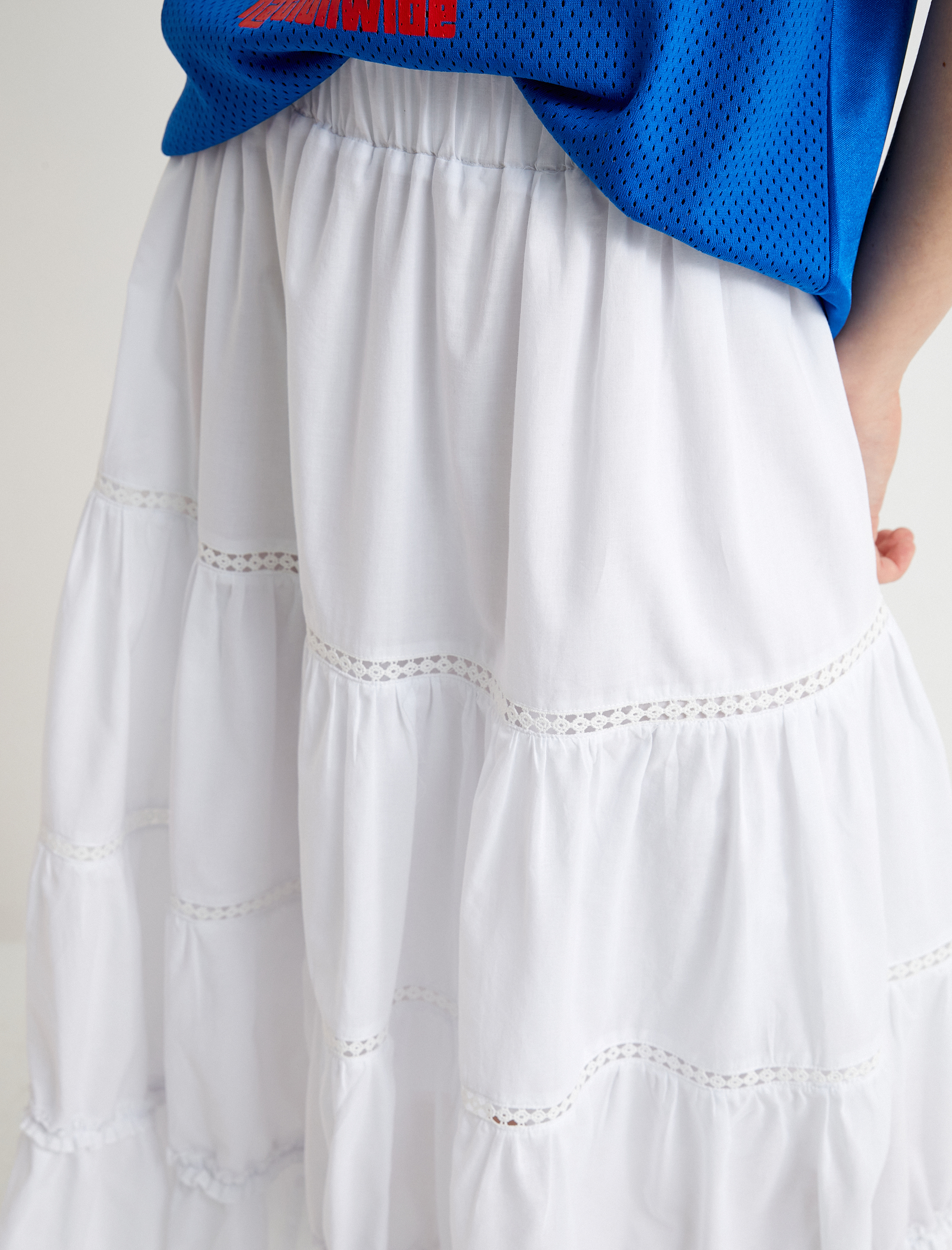   Katlı Uzun Etek Astarlı Rahat Kalıp A Kesim Standart Bel