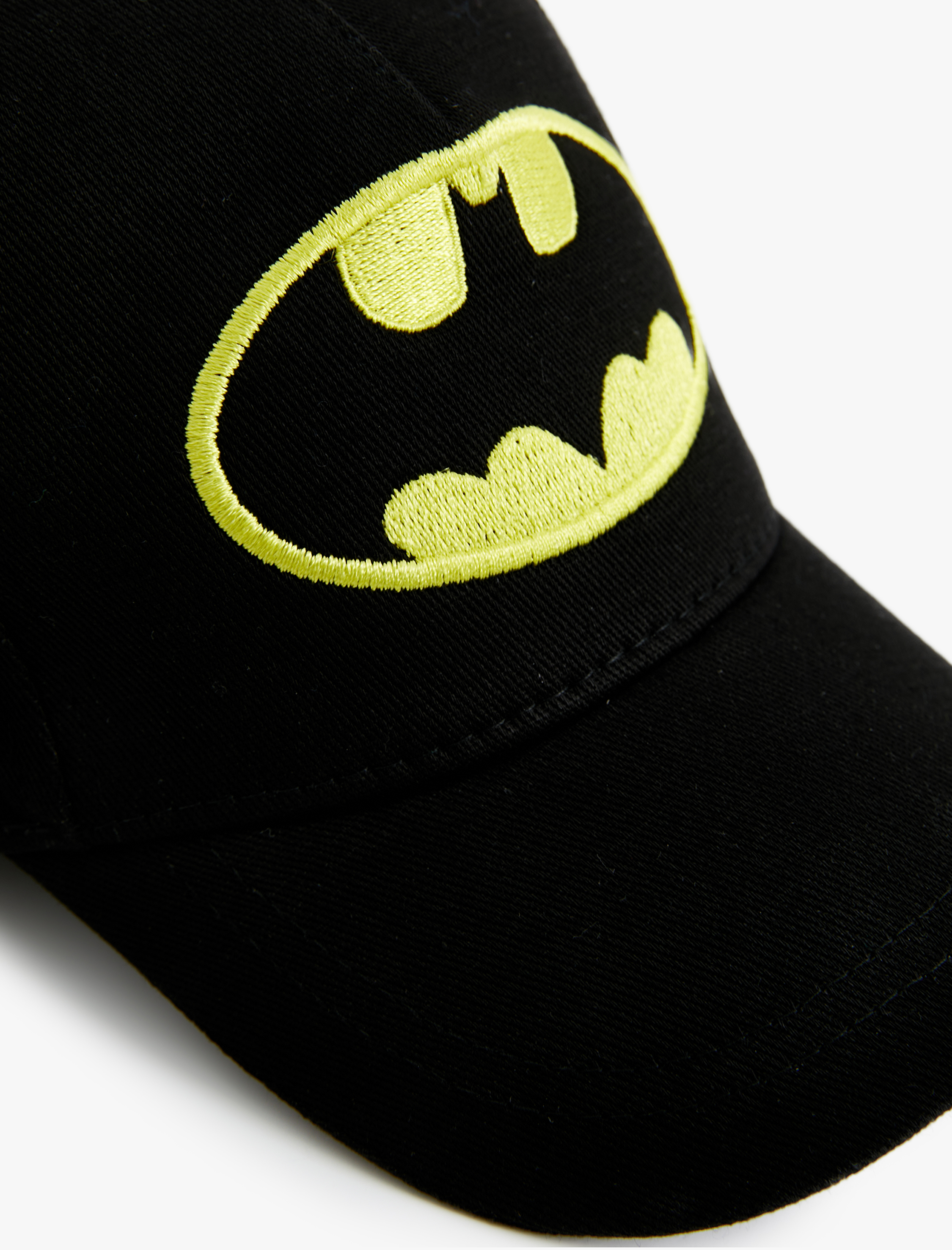  Erkek Çocuk Batman İşlemeli Kep Şapka Lisanslı Pamuklu