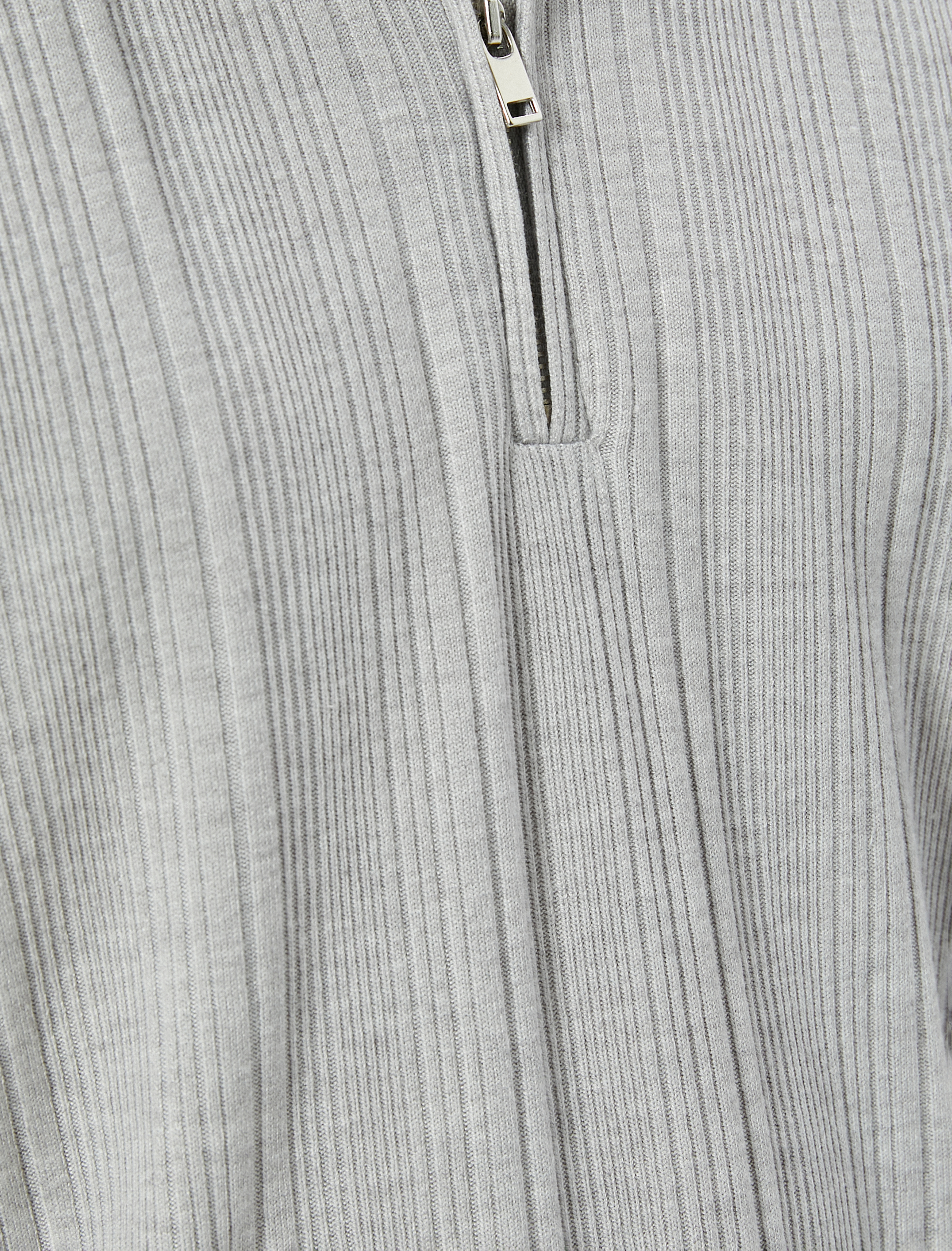   Polo Yaka Tişört Slim Fit Fermuarlı Kısa Kollu