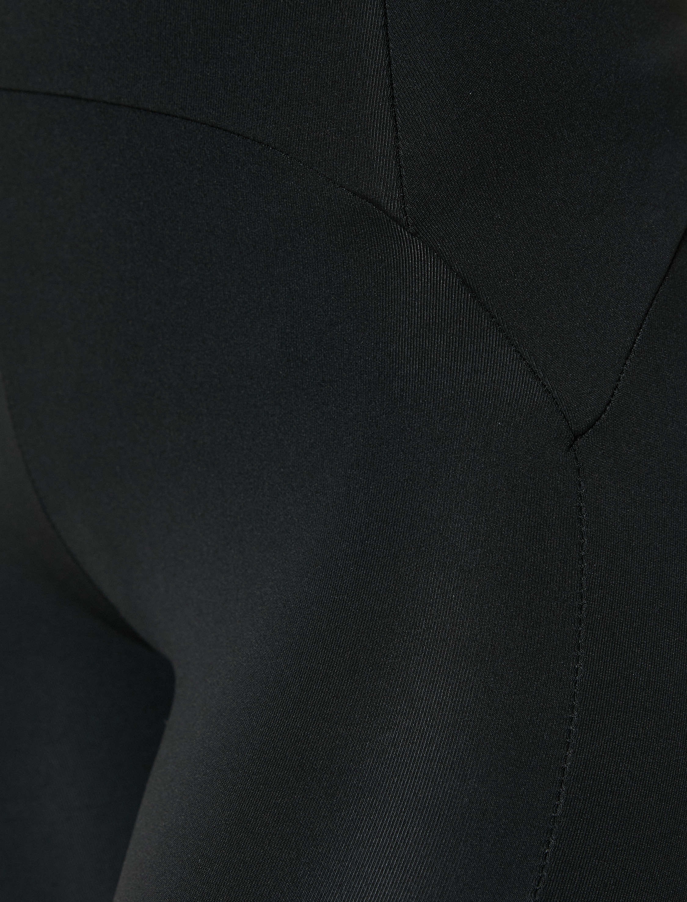   Spor Tayt Yüksek Bel Slim Fit Parçalı Dikiş Detaylı