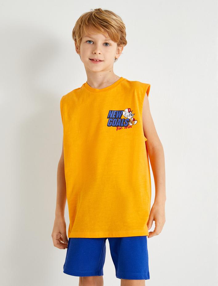 Erkek Çocuk Basic Şort Beli Bağlamalı Cepli