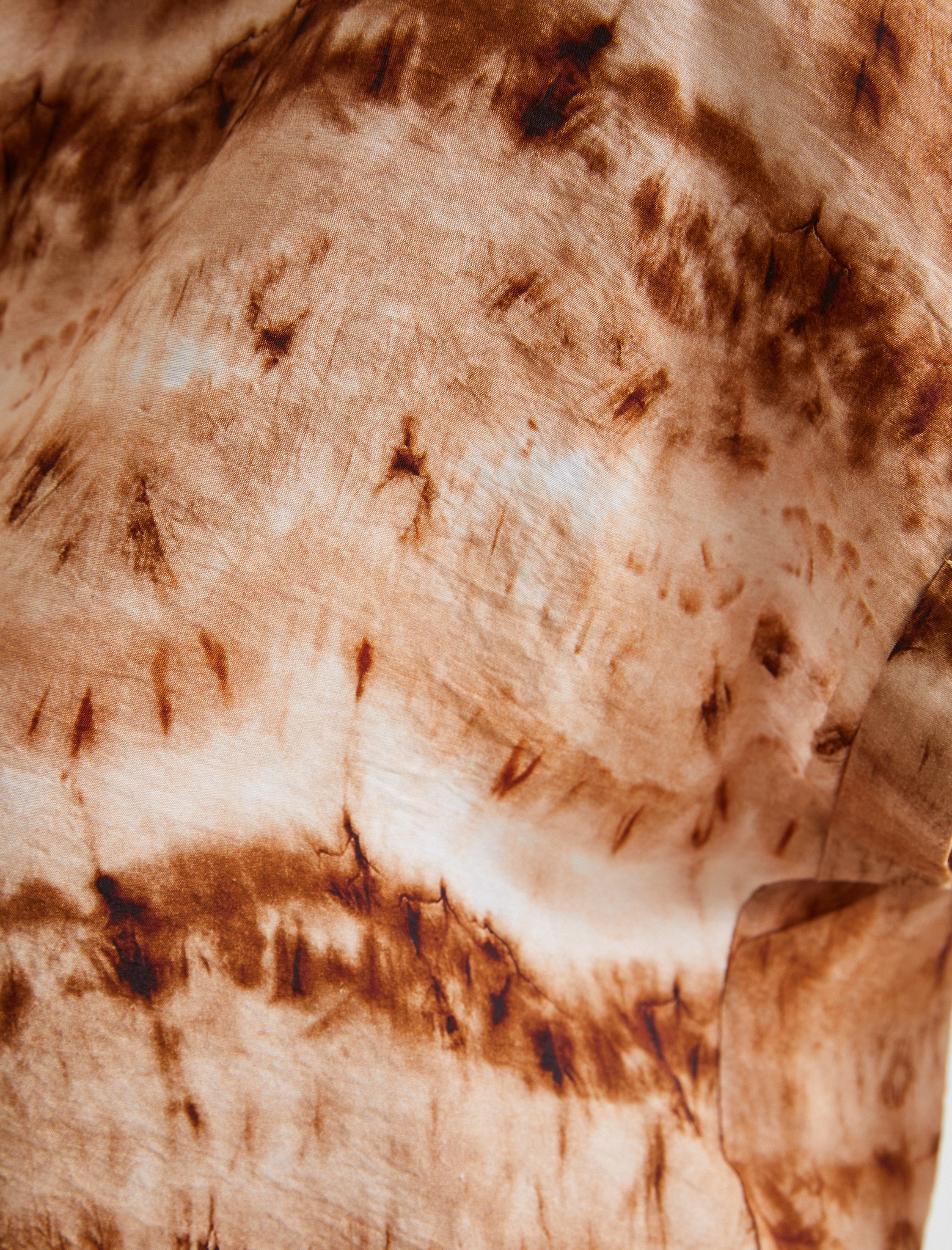   Kısa Kollu Gömlek Düğmeli Regular Fit Viskon