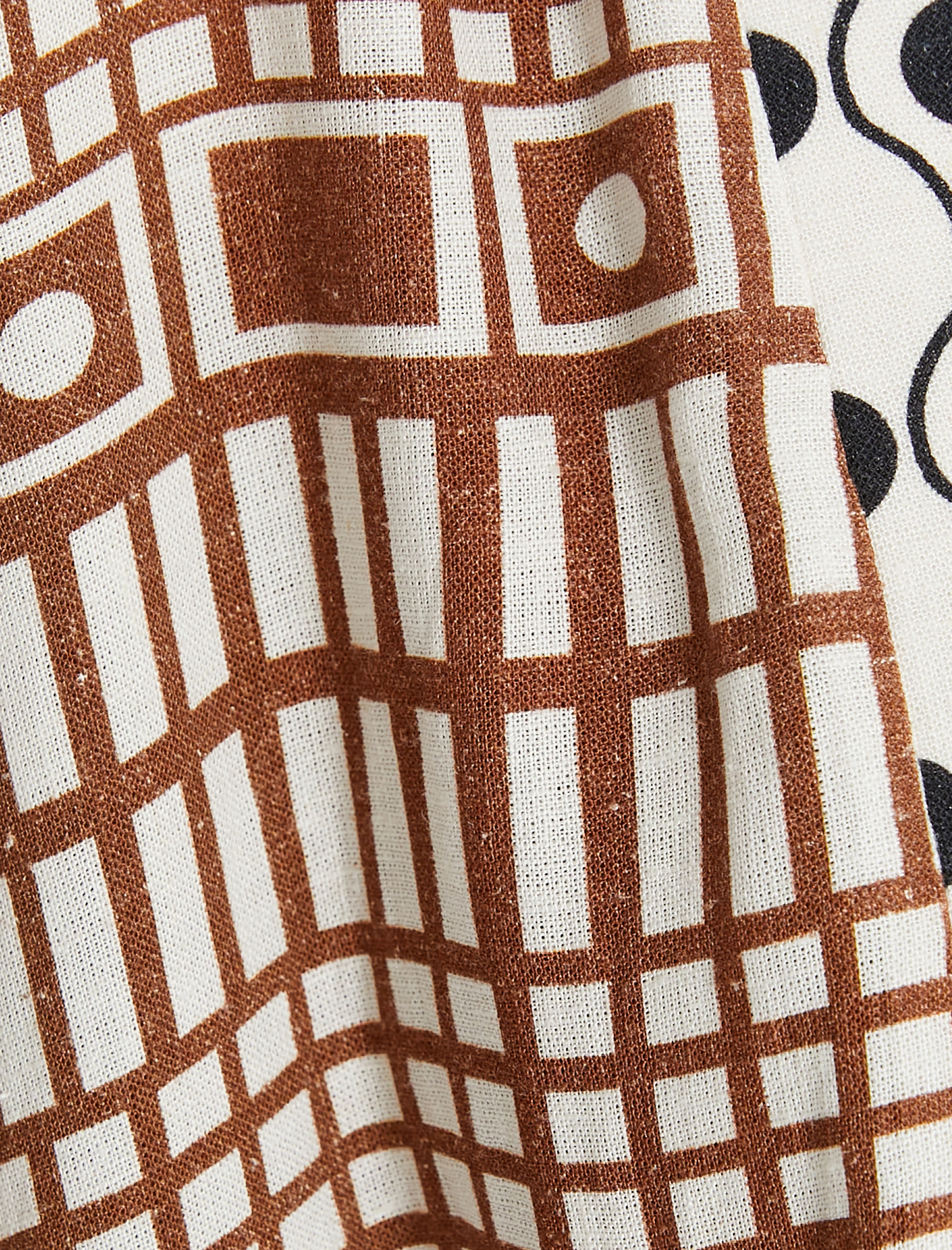   Oversize Kimono Viskon Keten Karışımlı Yarım Kollu Cepli