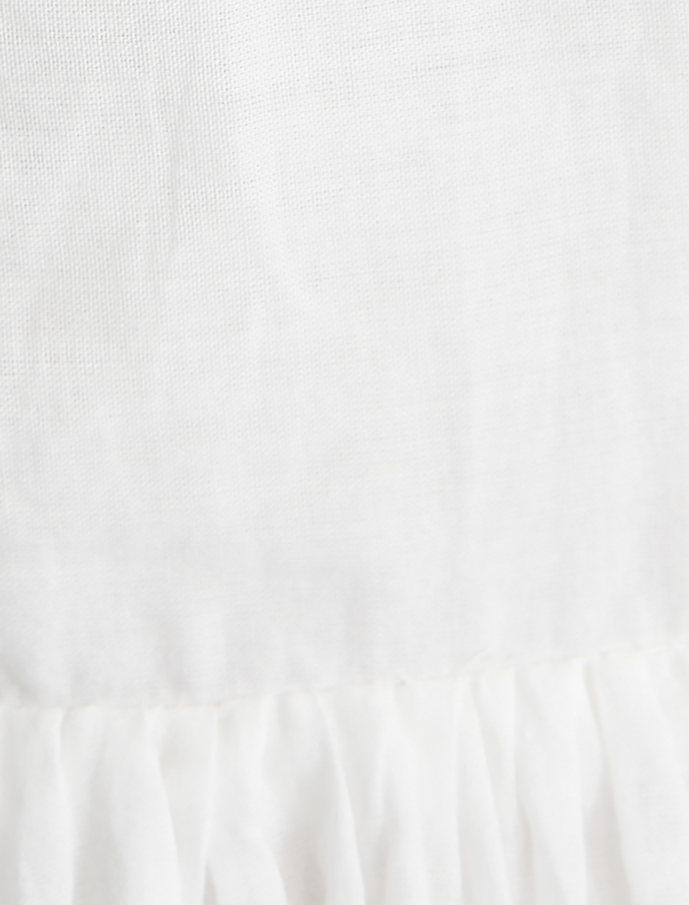   Mini Halter Yaka Elbise Volanlı Nakışlı