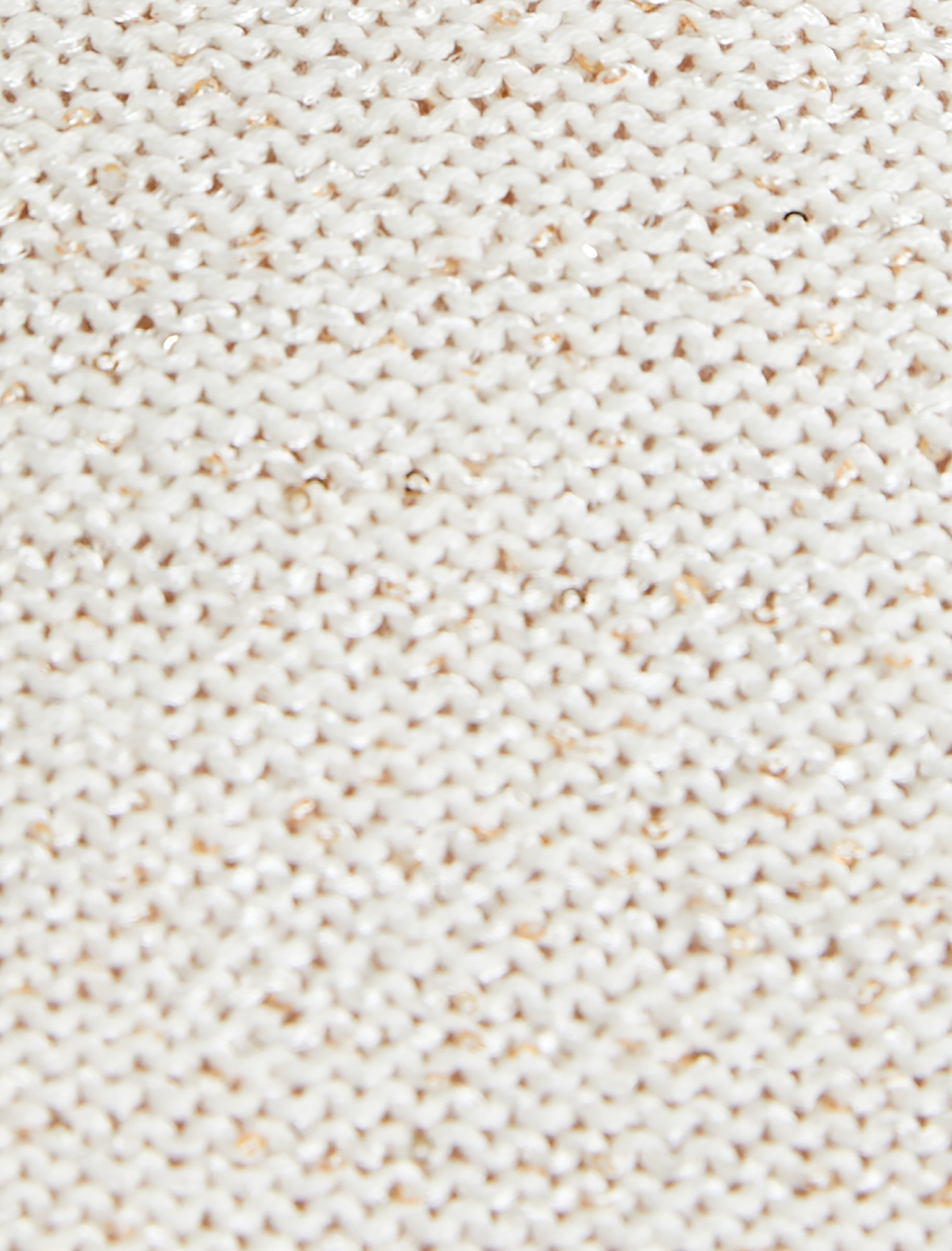   Örgü Atlet Bisiklet Yaka Simli