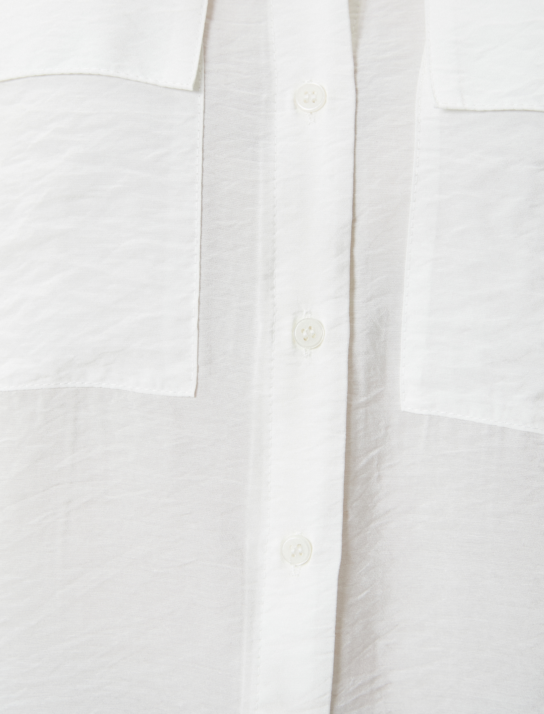   Kısa Kollu Gömlek Kapaklı Cep Detaylı Rahat Kalıp