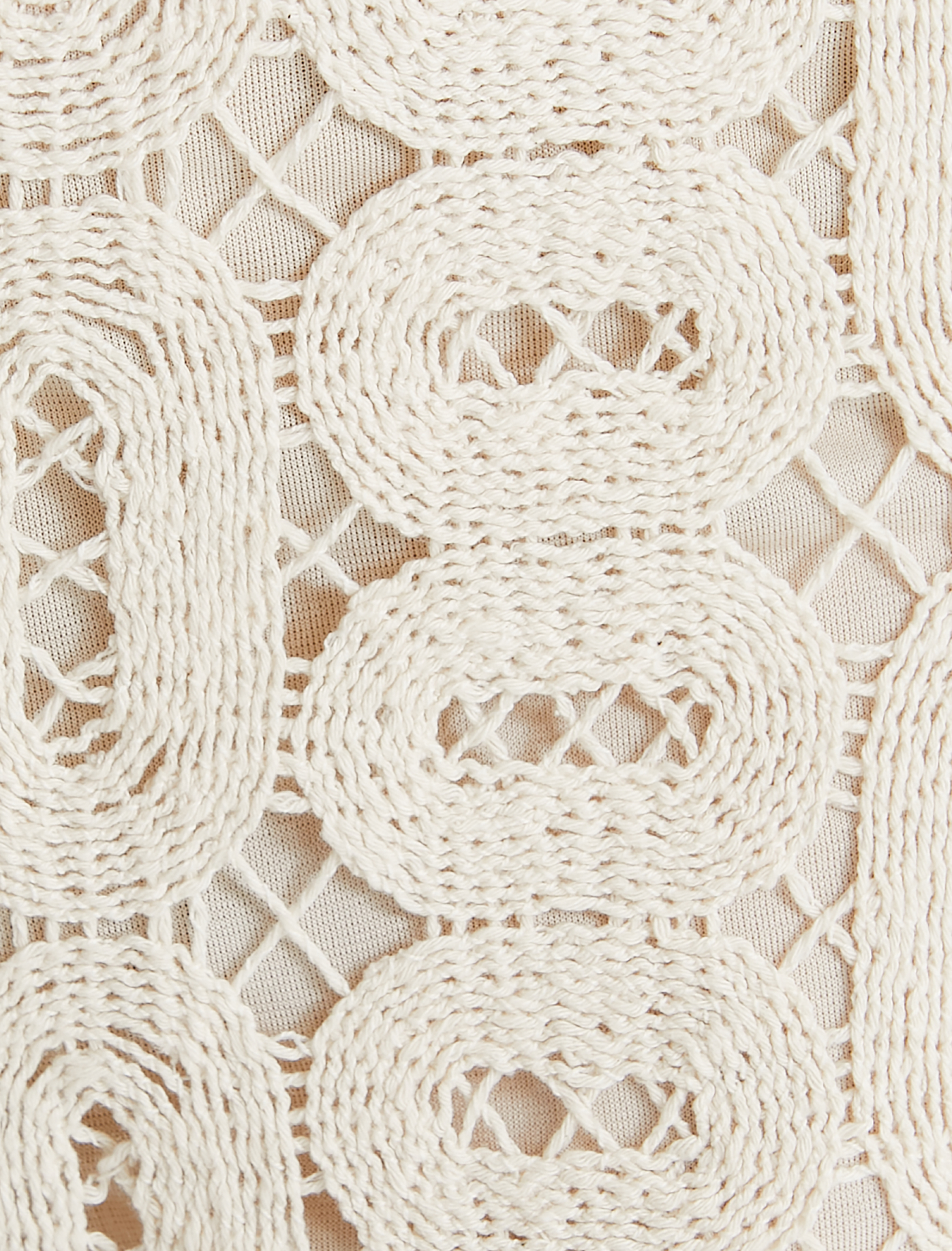   Kroşe Pantolon Normal Bel Fermuarlı Düz Paça