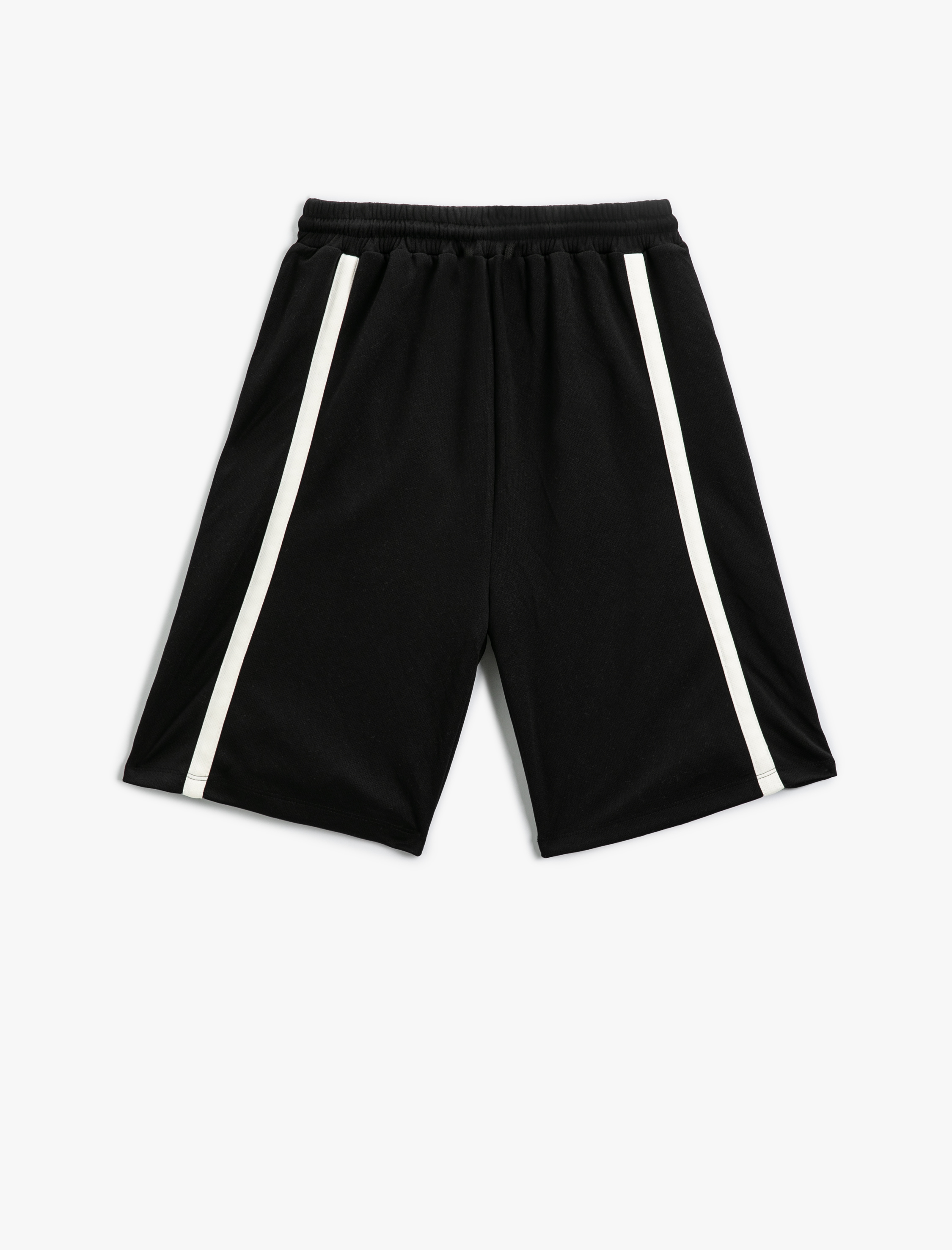  Erkek Çocuk Şort Beli Lastikli Renk Bloklu