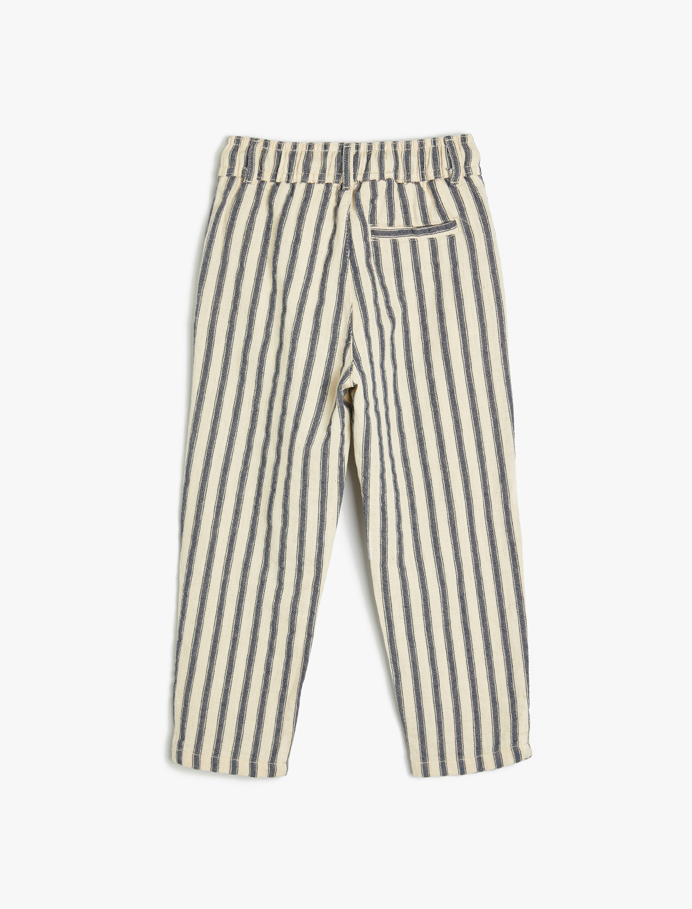  Erkek Çocuk Pantolon Beli Bağlamalı Cepli Pamuklu