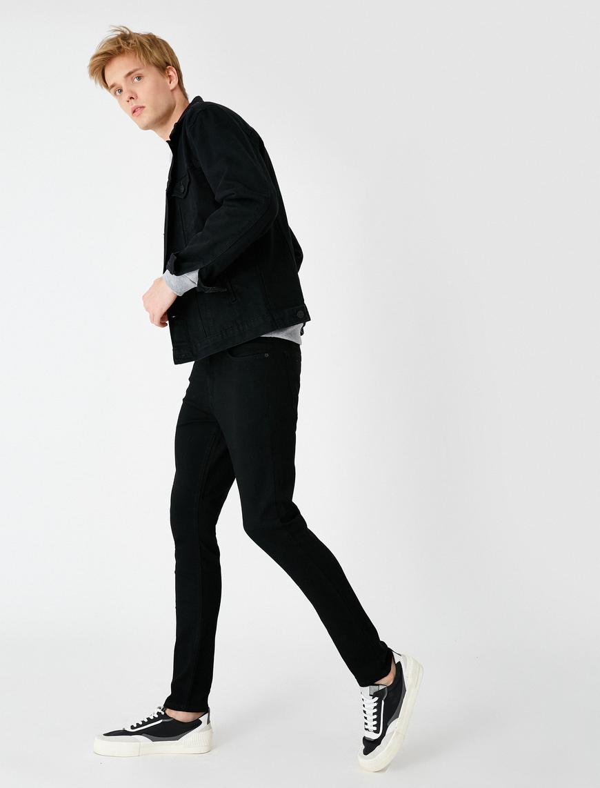   Skinny Fit Kot Pantolon - Michael Jean