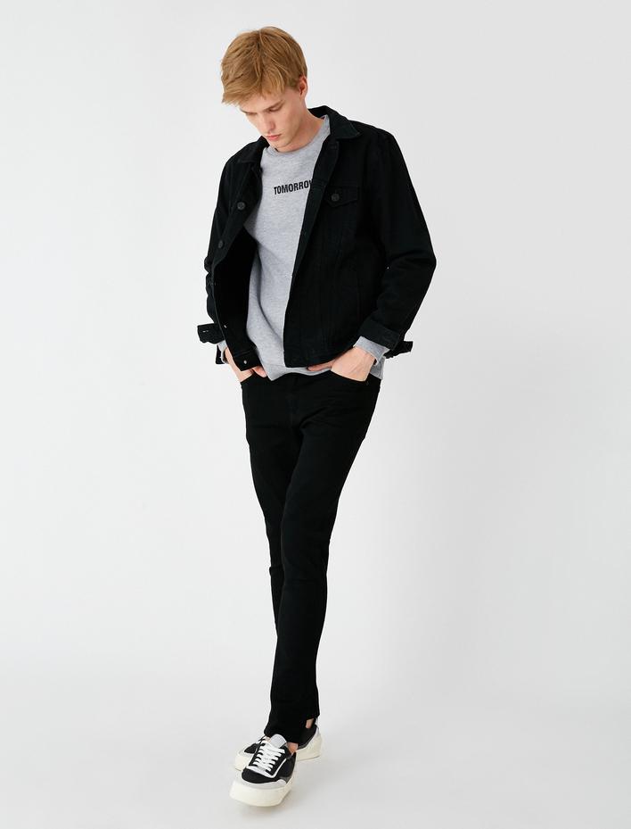  Skinny Fit Kot Pantolon - Michael Jean