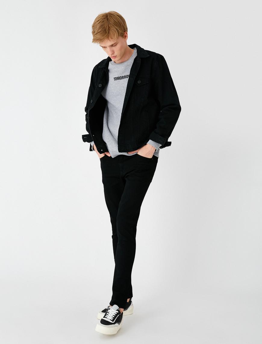   Skinny Fit Kot Pantolon - Michael Jean