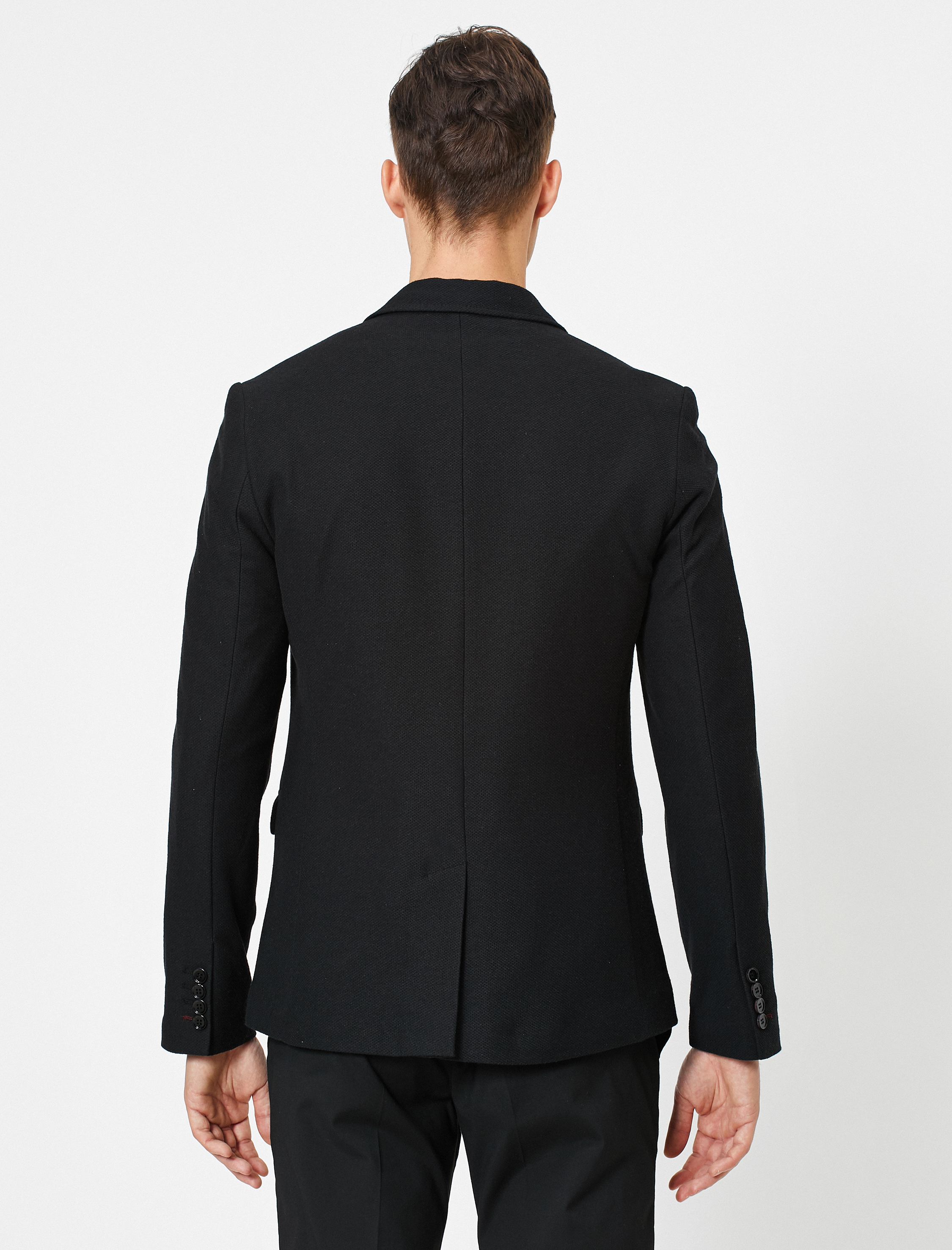 Cep Detaylı Düğmeli Blazer Ceket