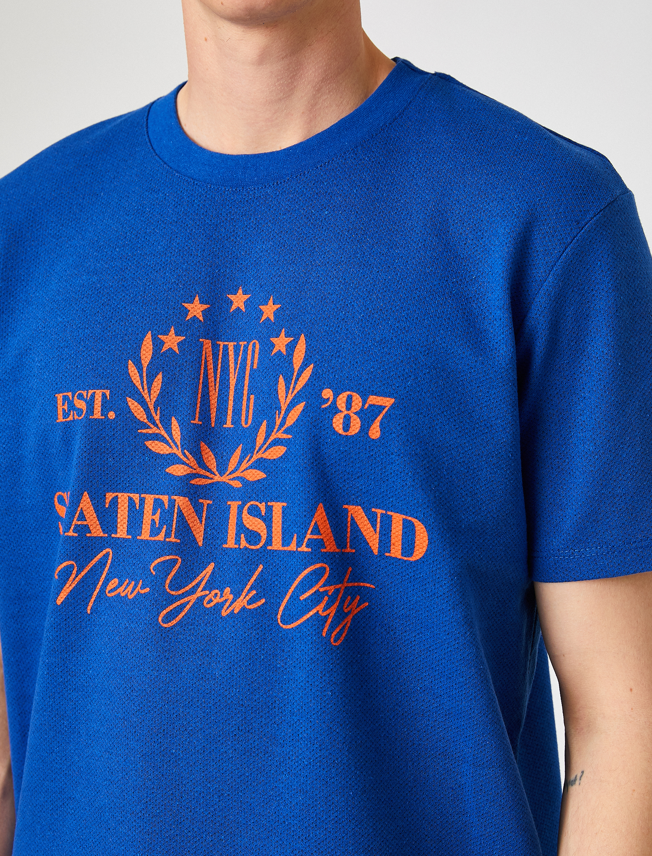   New York Baskılı Tişört