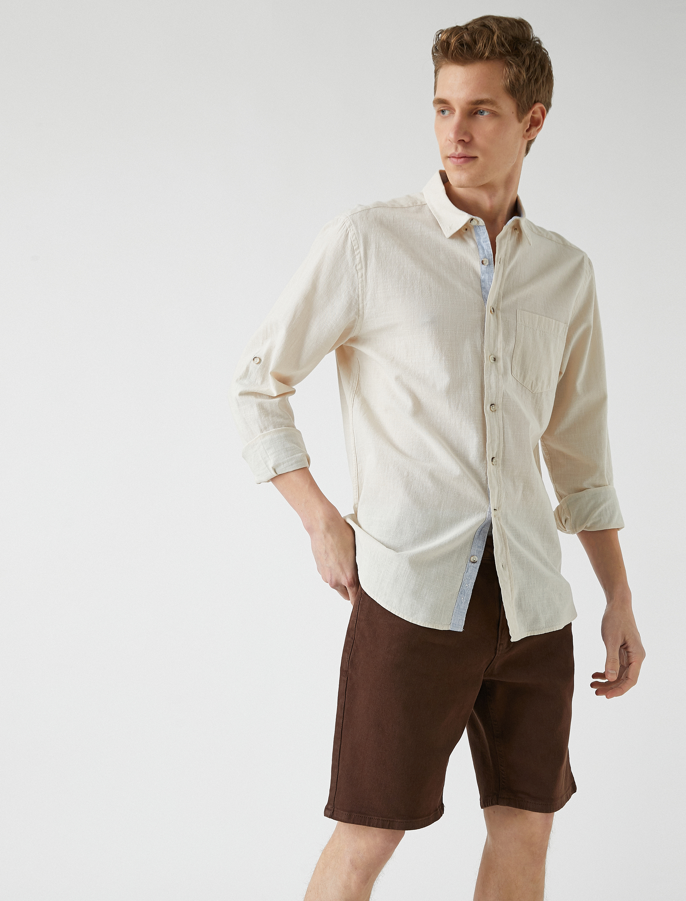   Basic Gabardin Şort