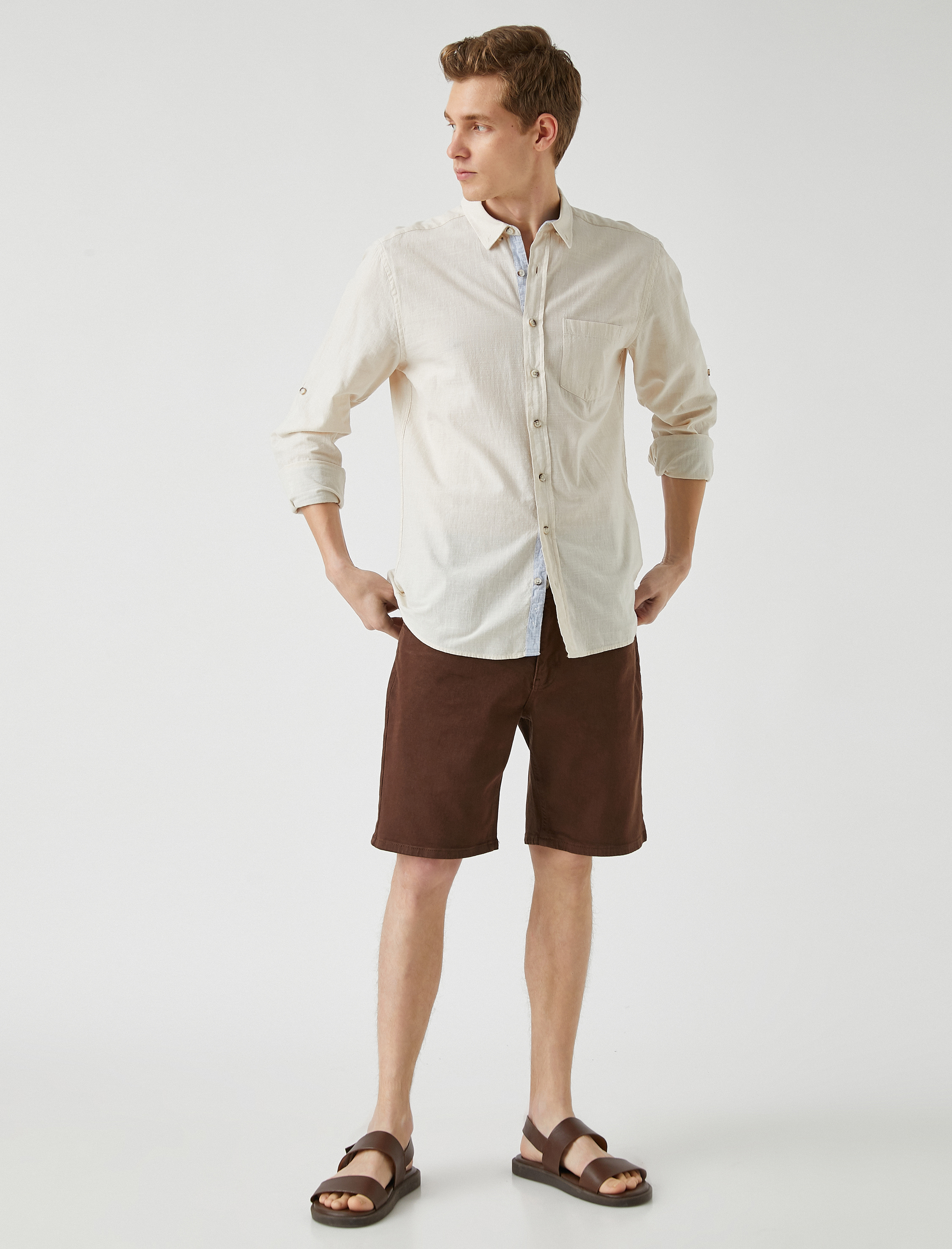   Basic Gabardin Şort
