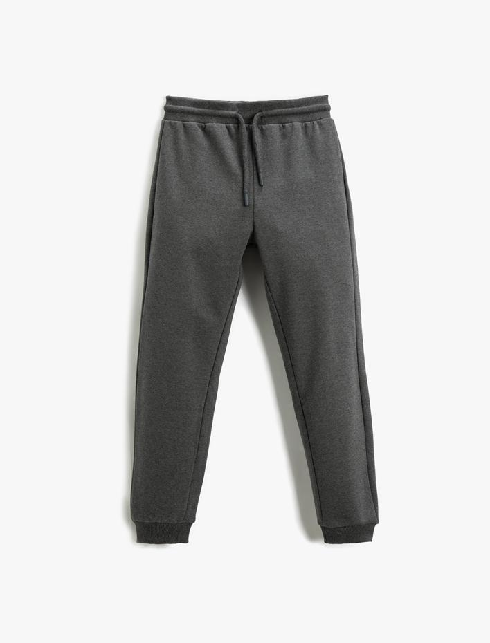 Erkek Çocuk Basic Jogger Eşofman Altı Beli Lastikli