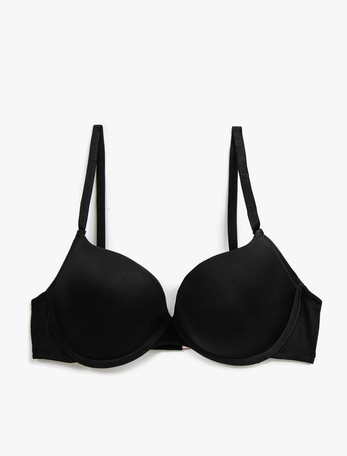  Push Up Sütyen Destekli Dolgulu Kaplı Balenli