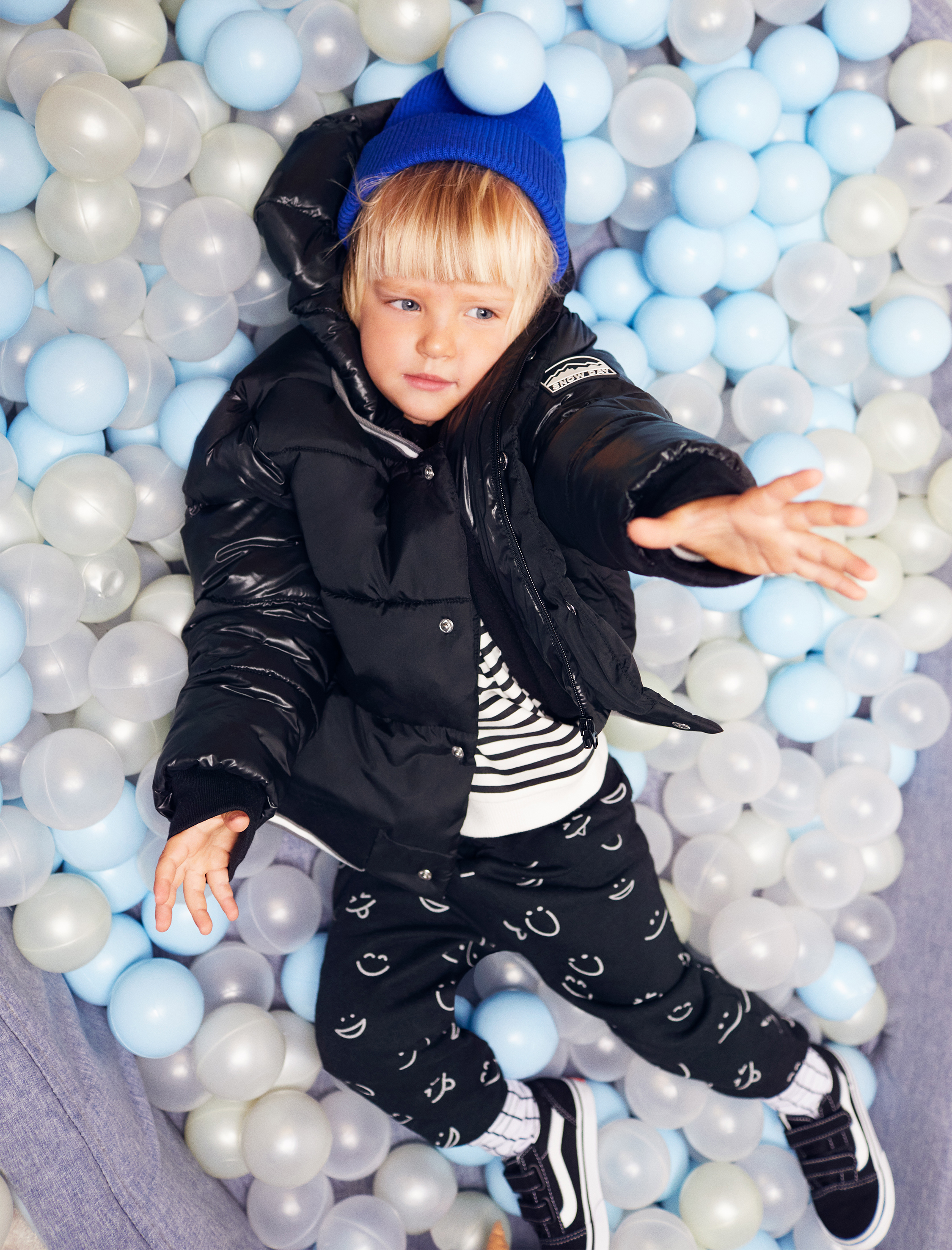  Erkek Bebek Jogger Eşofman Altı Beli Bağlamalı Baskılı