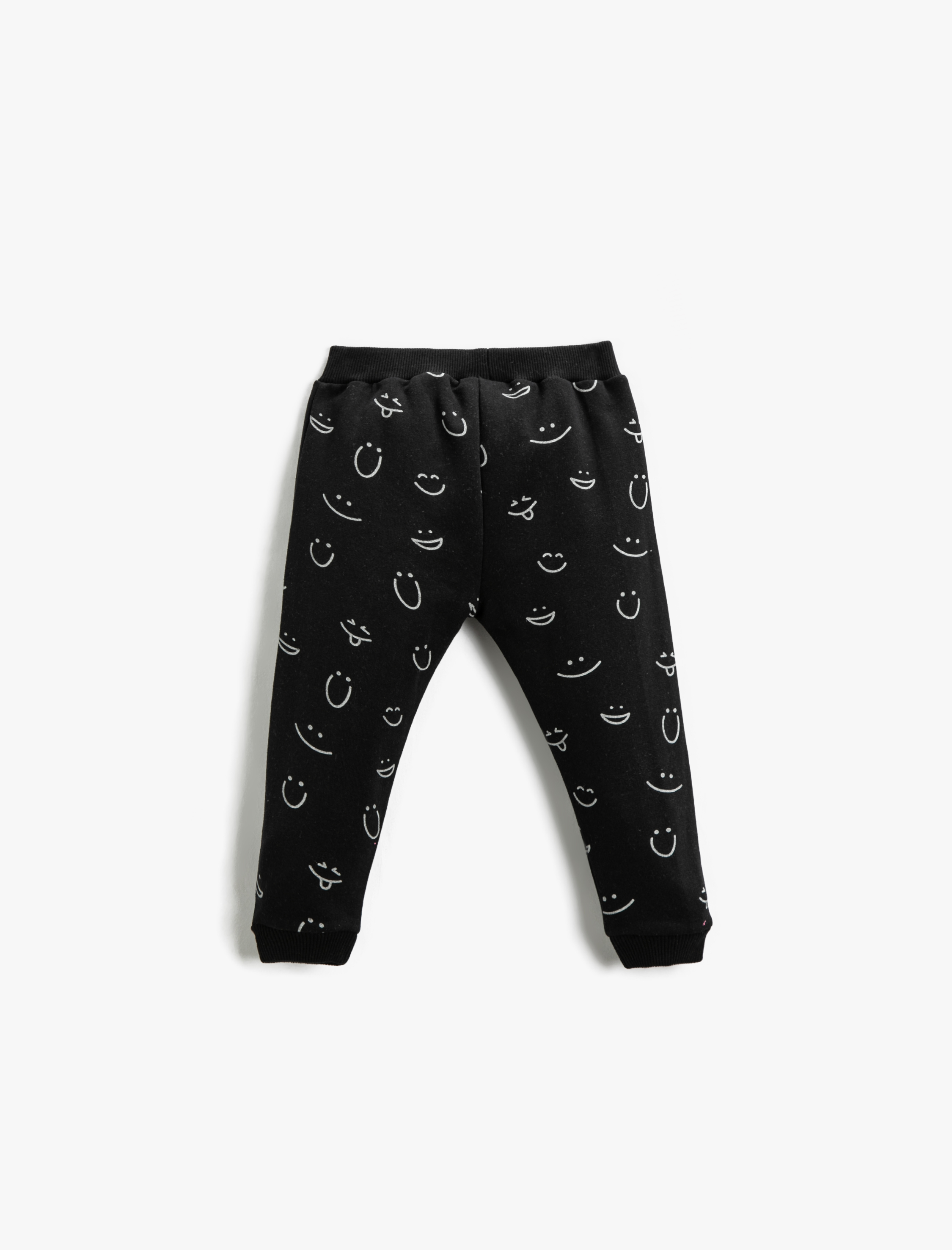  Erkek Bebek Jogger Eşofman Altı Beli Bağlamalı Baskılı