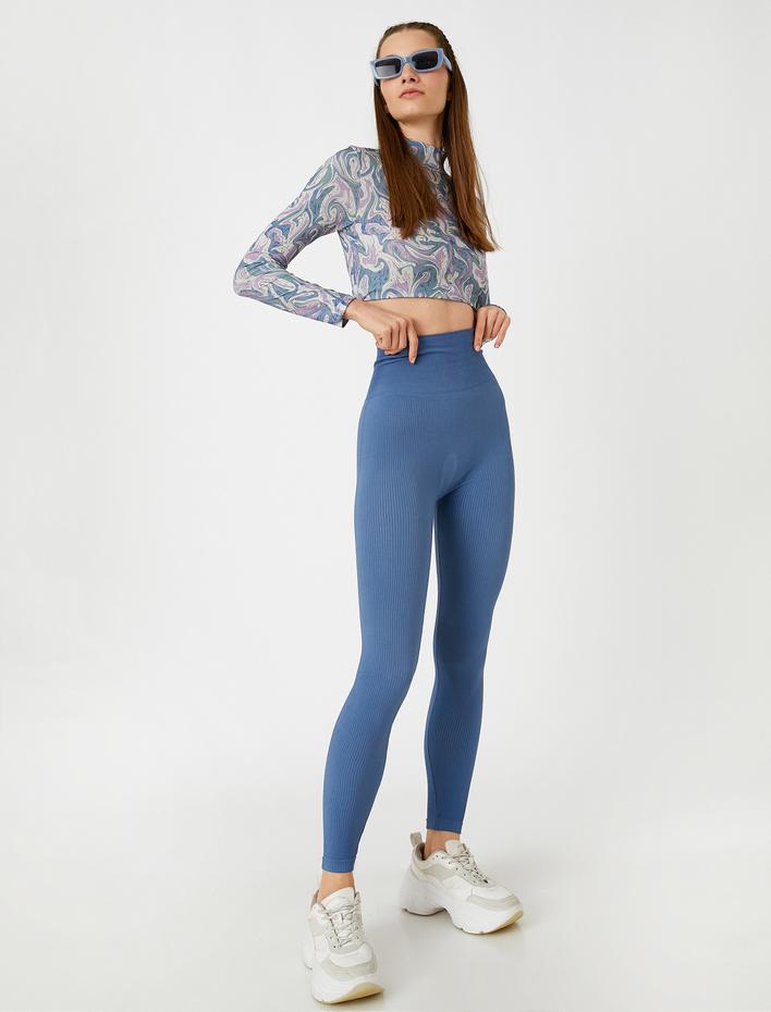  Yüksek Bel Basic Tayt