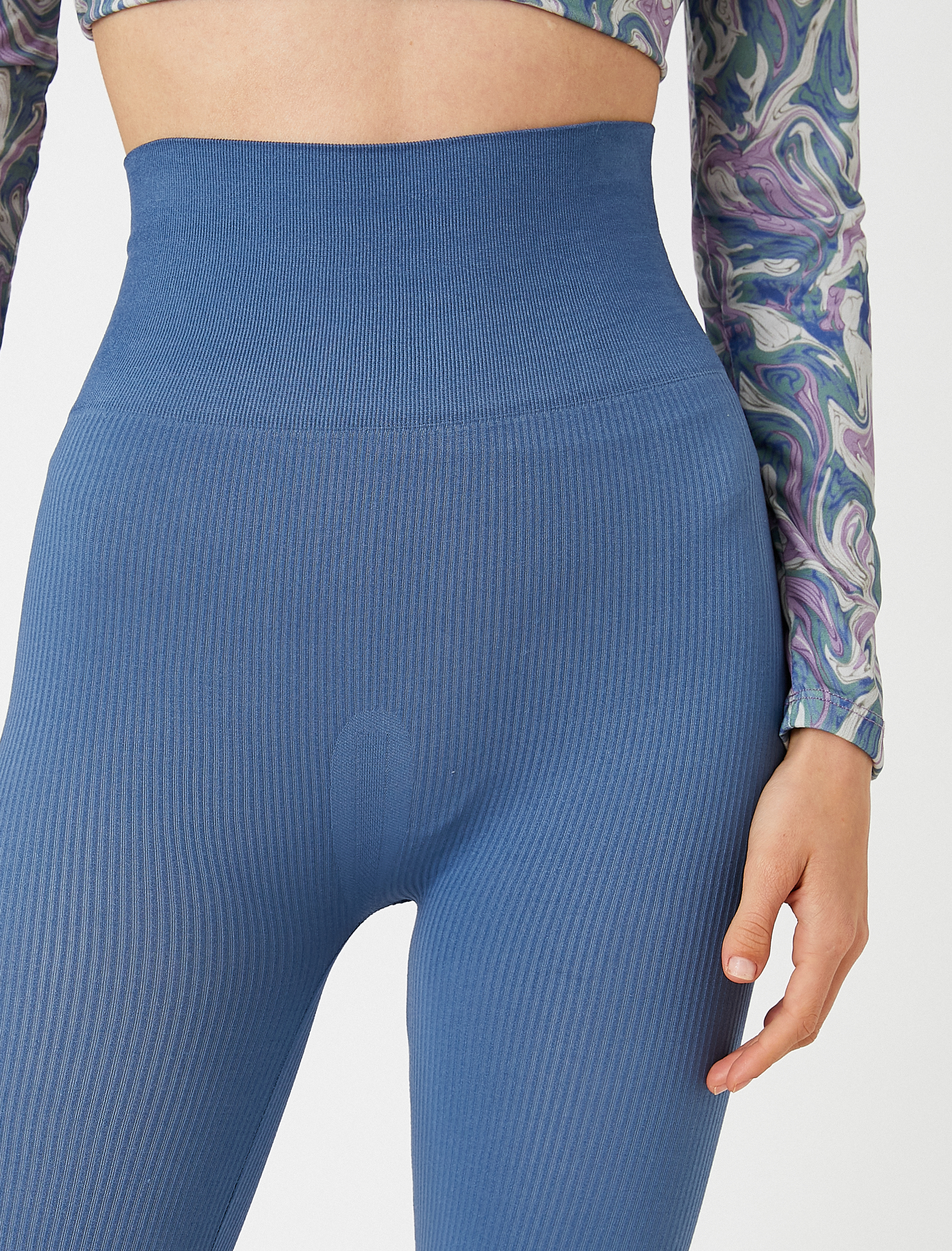   Yüksek Bel Basic Tayt