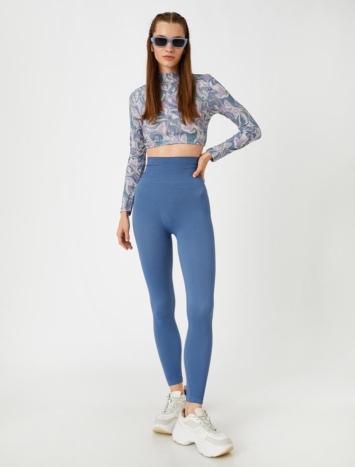  Yüksek Bel Basic Tayt