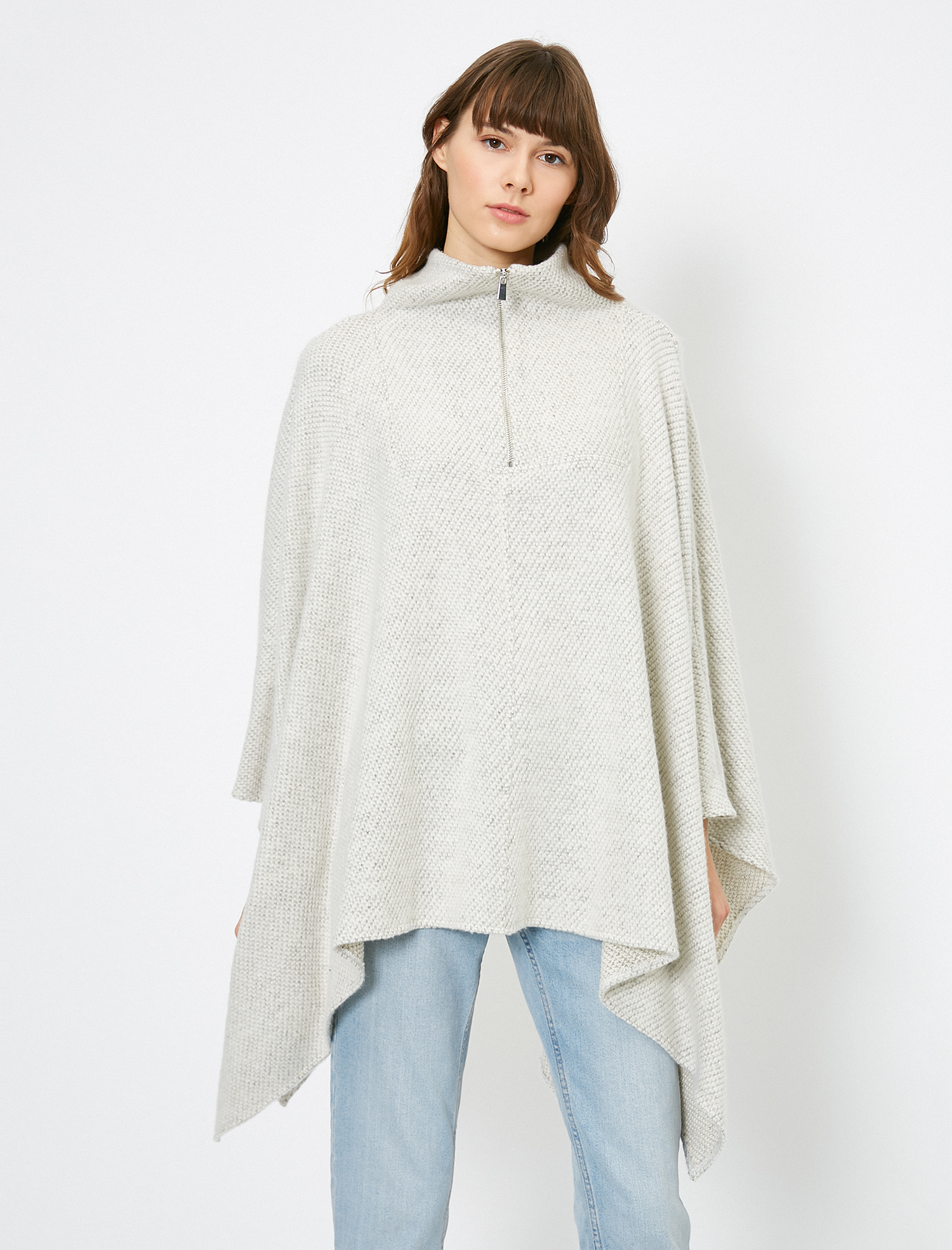   Fermuar Detaylı Hırka