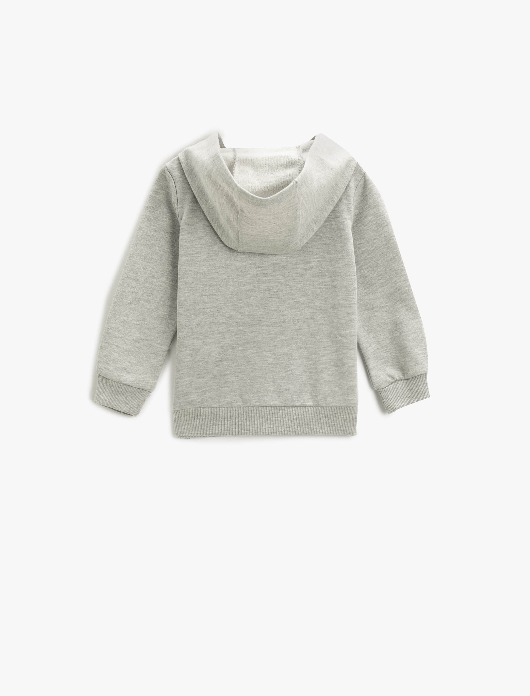  Erkek Bebek Fermuarlı Hırka Kapüşonlu Baskılı