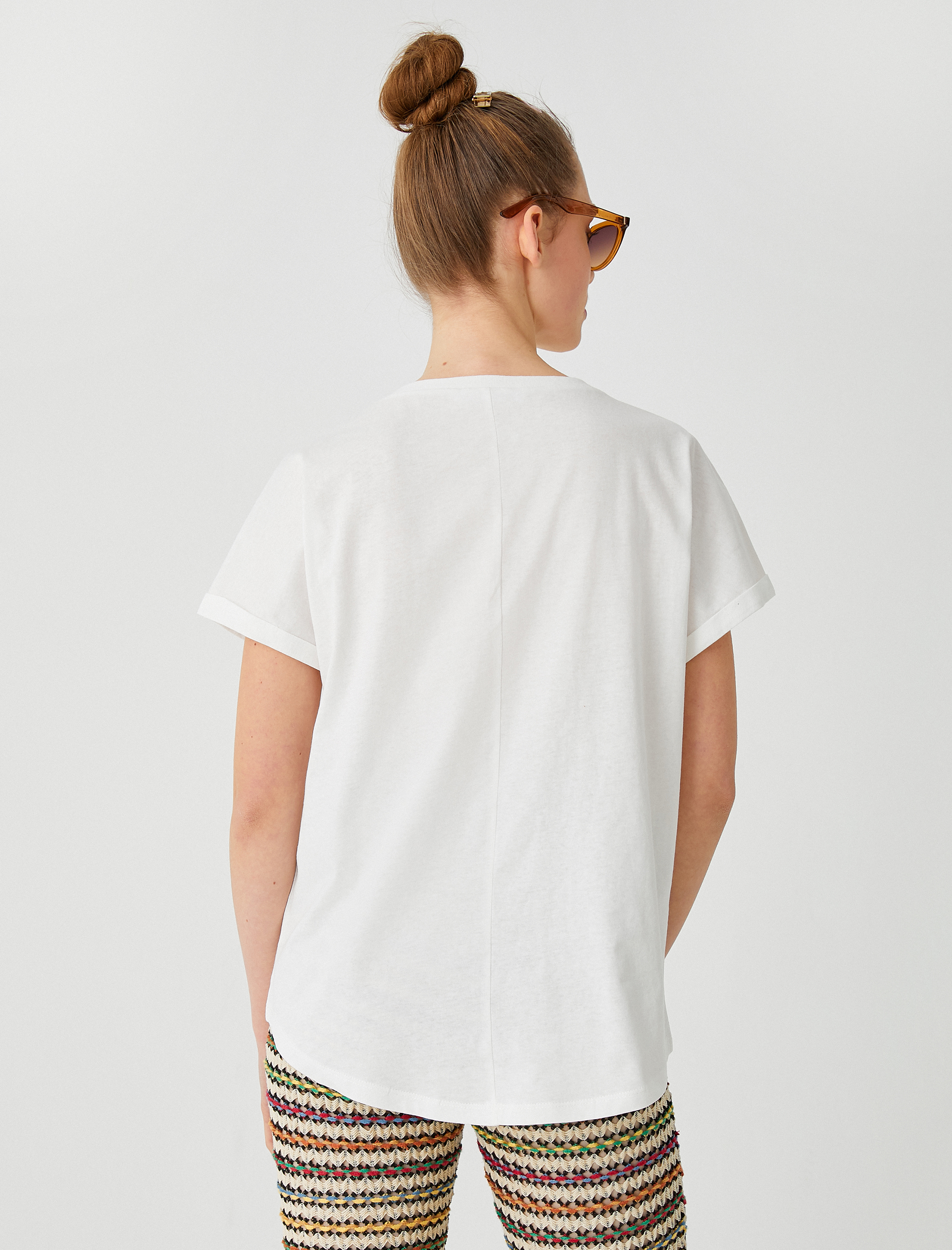   Kısa Kollu Baskılı Tişört