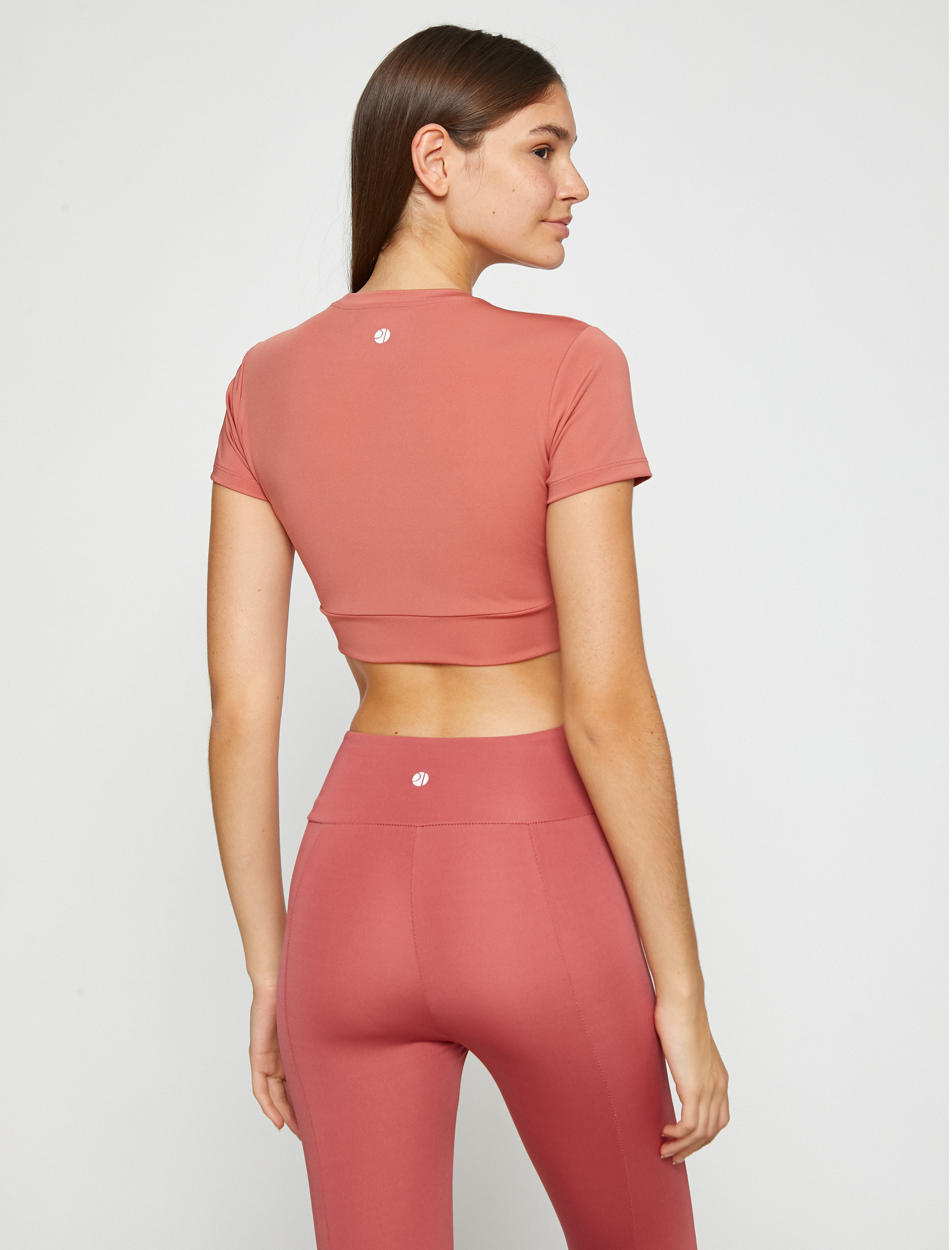   Crop Yoga Tişörtü