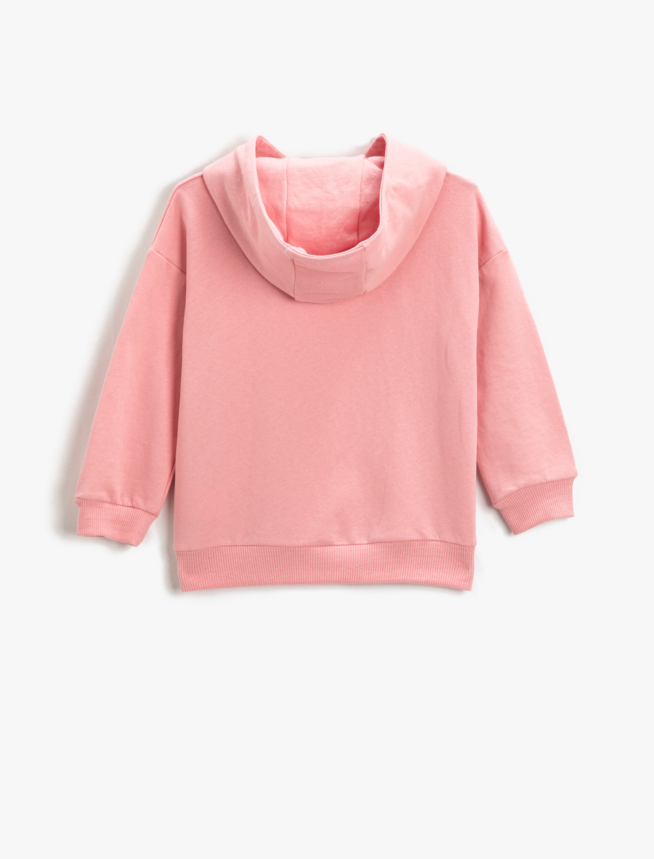 Kız Çocuk Bugs Bunny Baskılı Sweatshirt Lisanslı  Pul-Payet İşlemeli Uzun Kollu Bisiklet Yaka