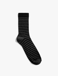 3'lü Soket Çorap Seti Renk Bloklu