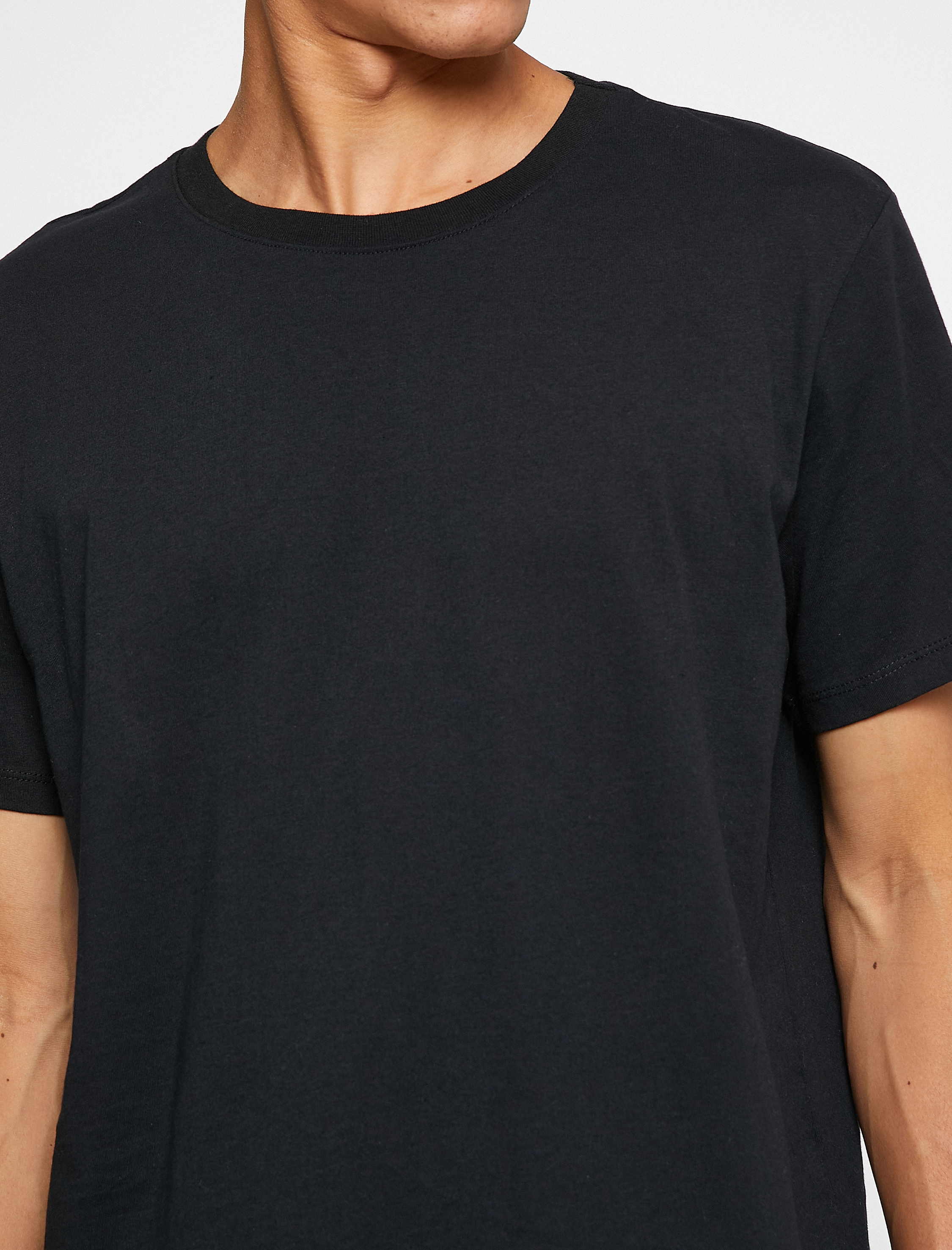   Basic Tişört Slim Fit Bisiklet Yaka Kısa Kollu Pamuklu