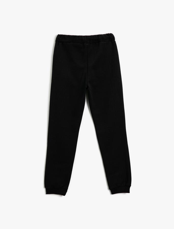 Erkek Çocuk Batman Baskılı Jogger Eşofman Altı Lisanslı Beli Bağlamalı Cepli