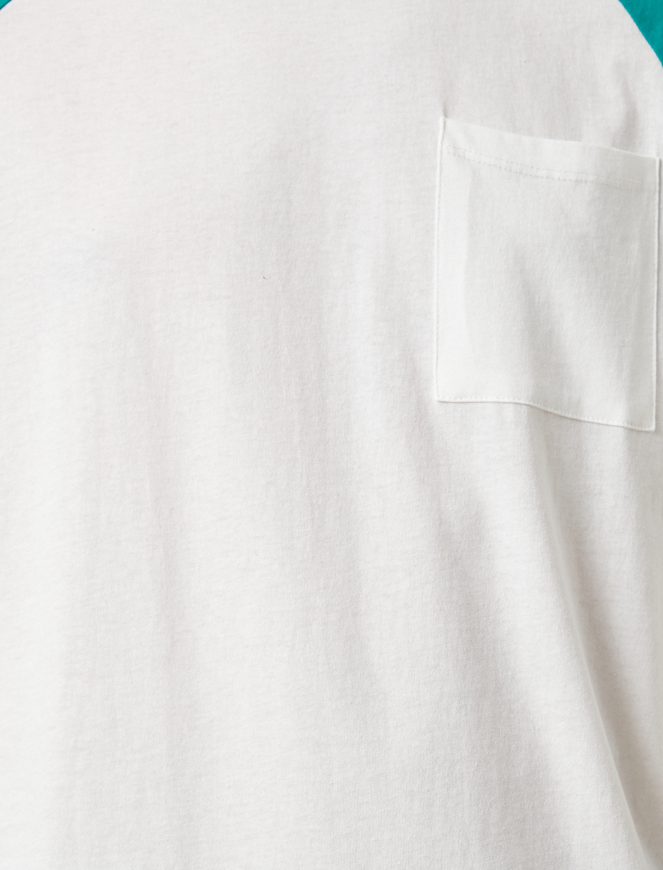   Cep Detaylı Tişört Reglan Kol Bisiklet Yaka Kısa Kollu