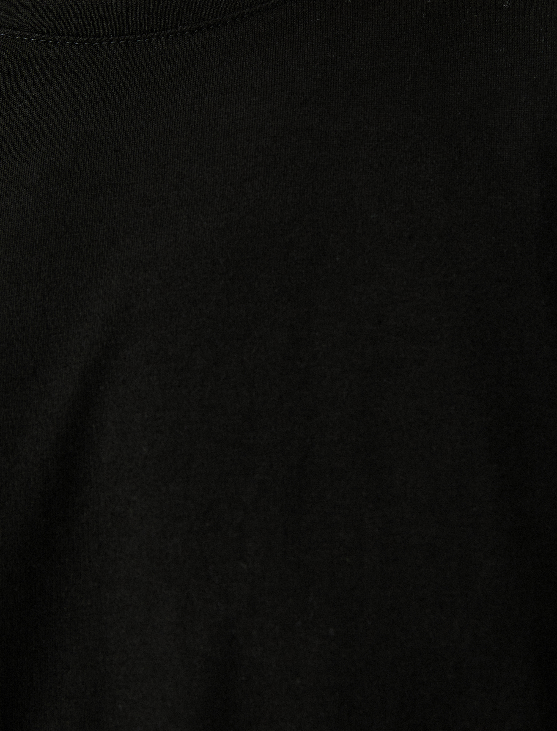   Basic Pamuklu Tişört Bisiklet Yaka Kısa Kollu